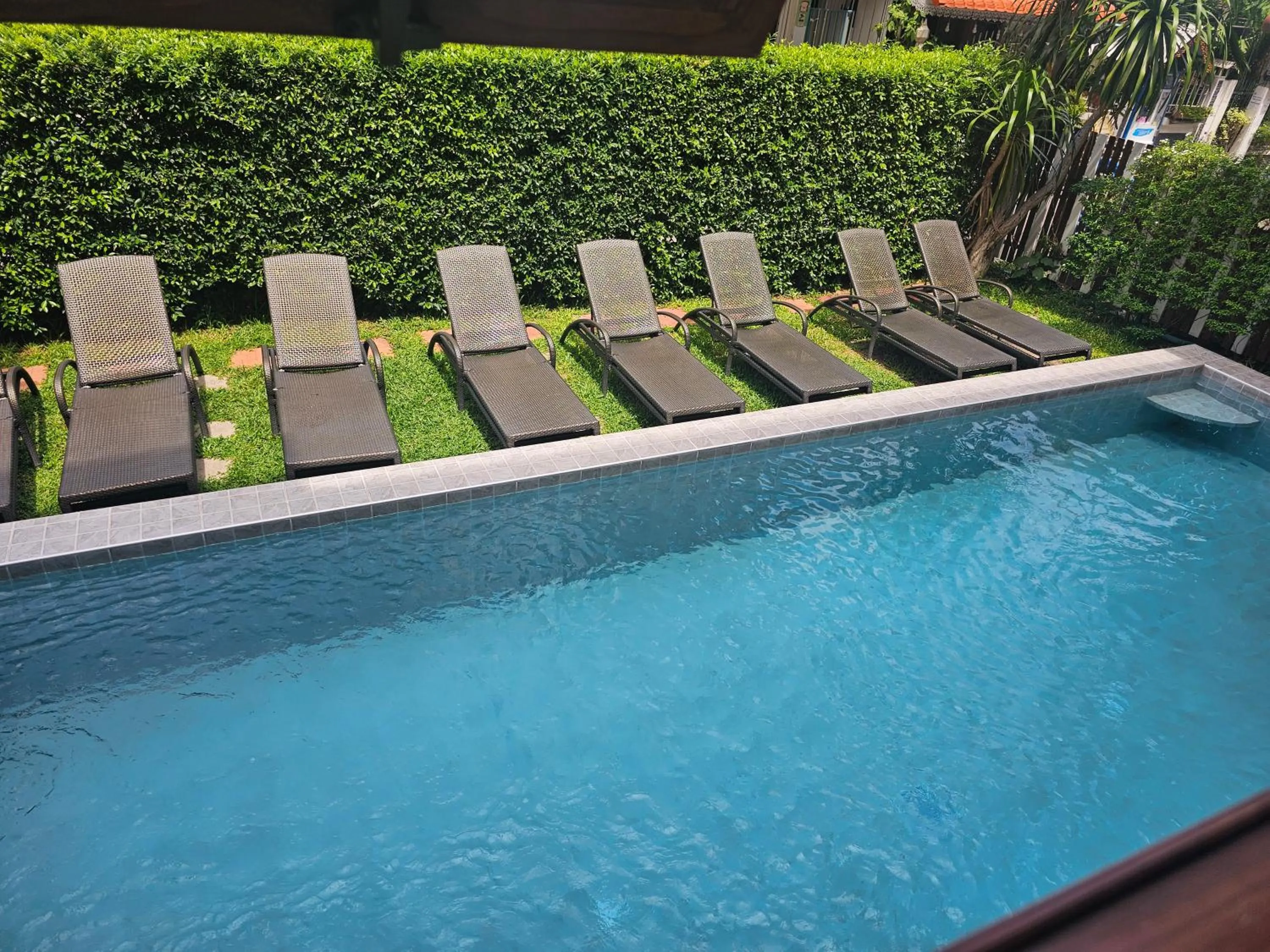 Pool view in Chada Mantra Hotel