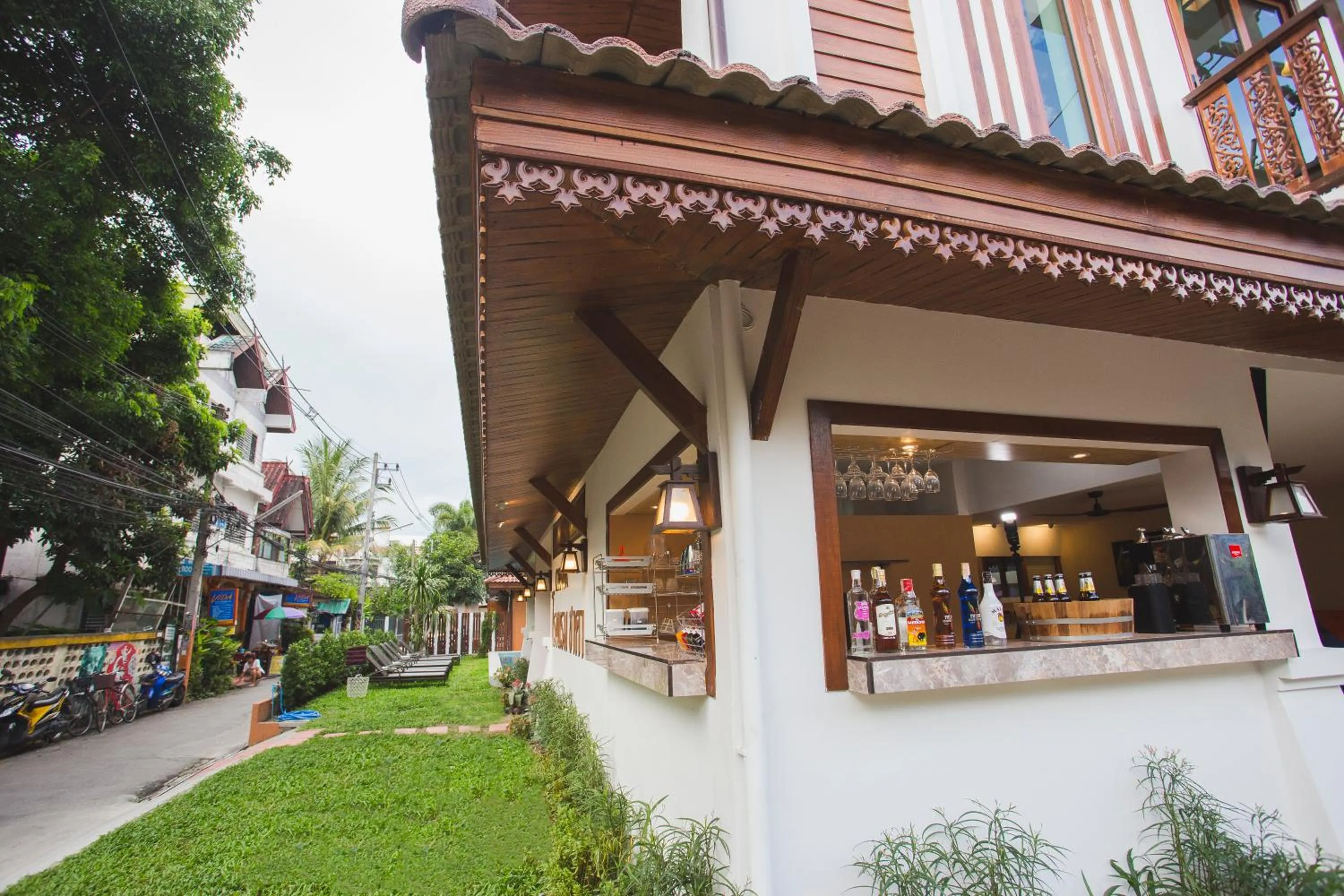 Garden view in Chada Mantra Hotel