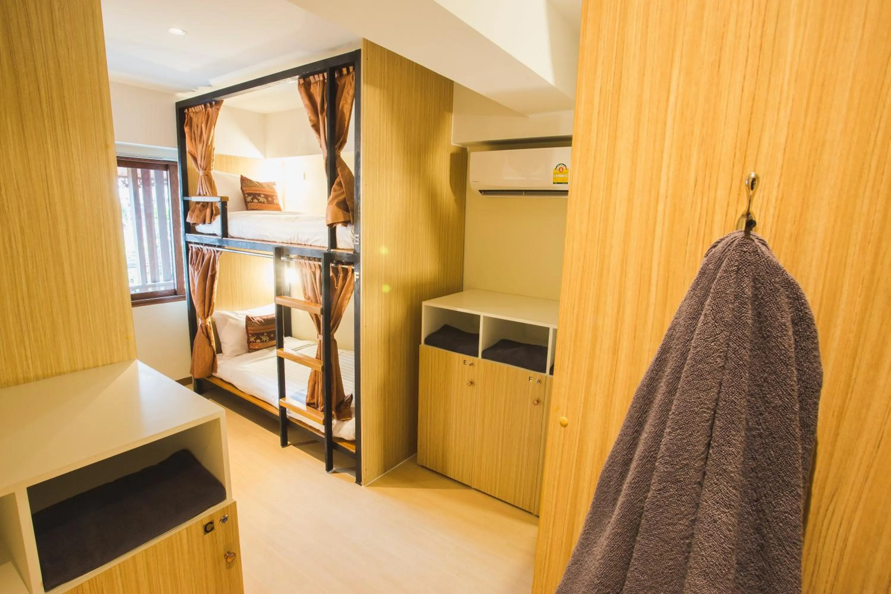 Decorative detail, Bed in Chada Mantra Hotel