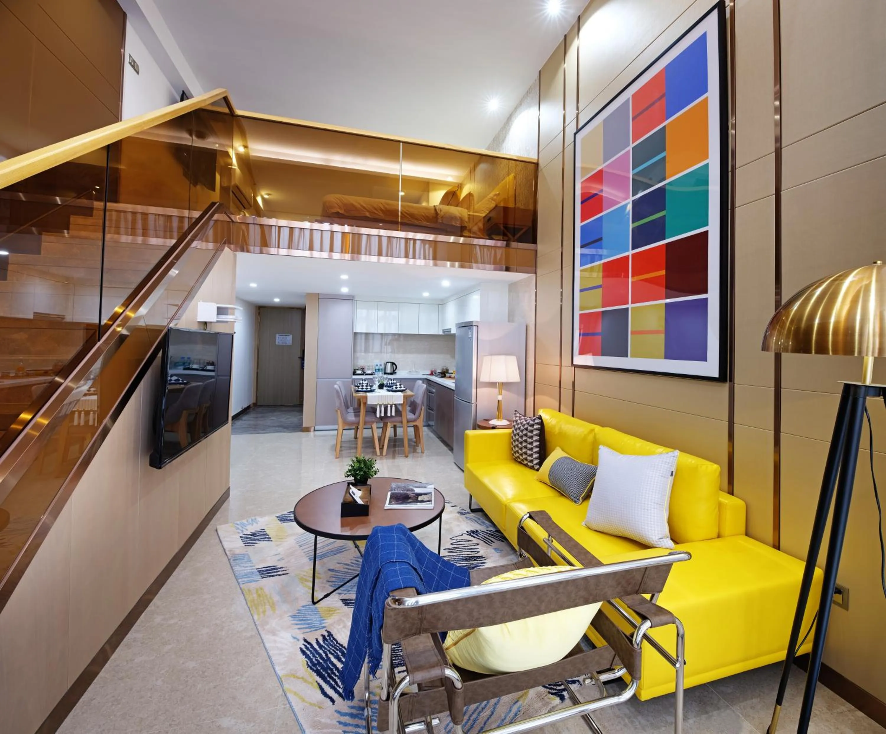 Living room in Royal Star Apartment(Guangzhou Central City Branch)