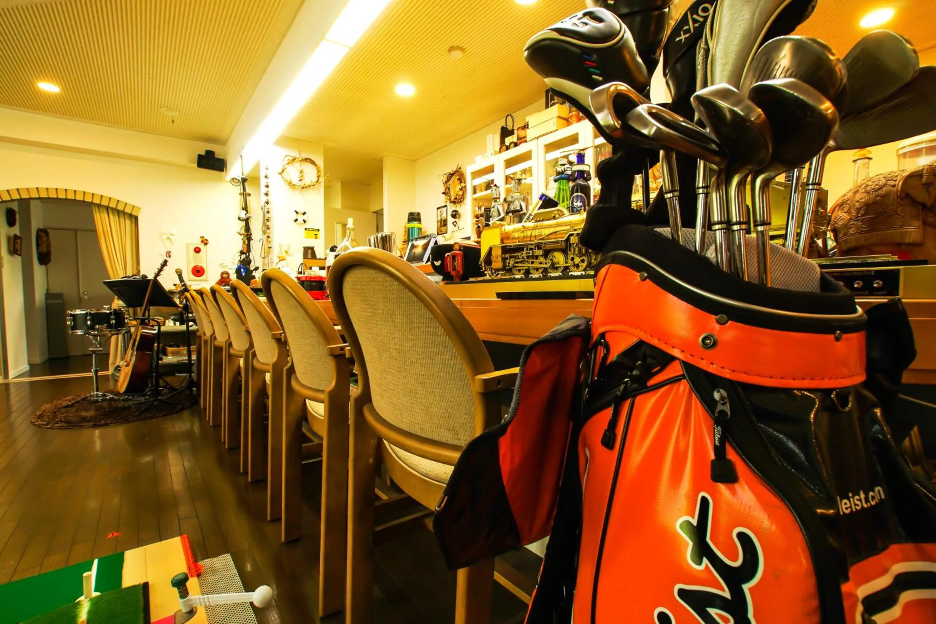 Lounge or bar in Pension Entre - deux - Mers