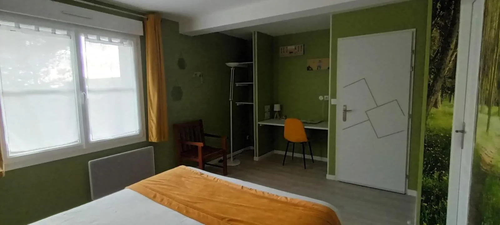 Bed in Escales dans les dunes