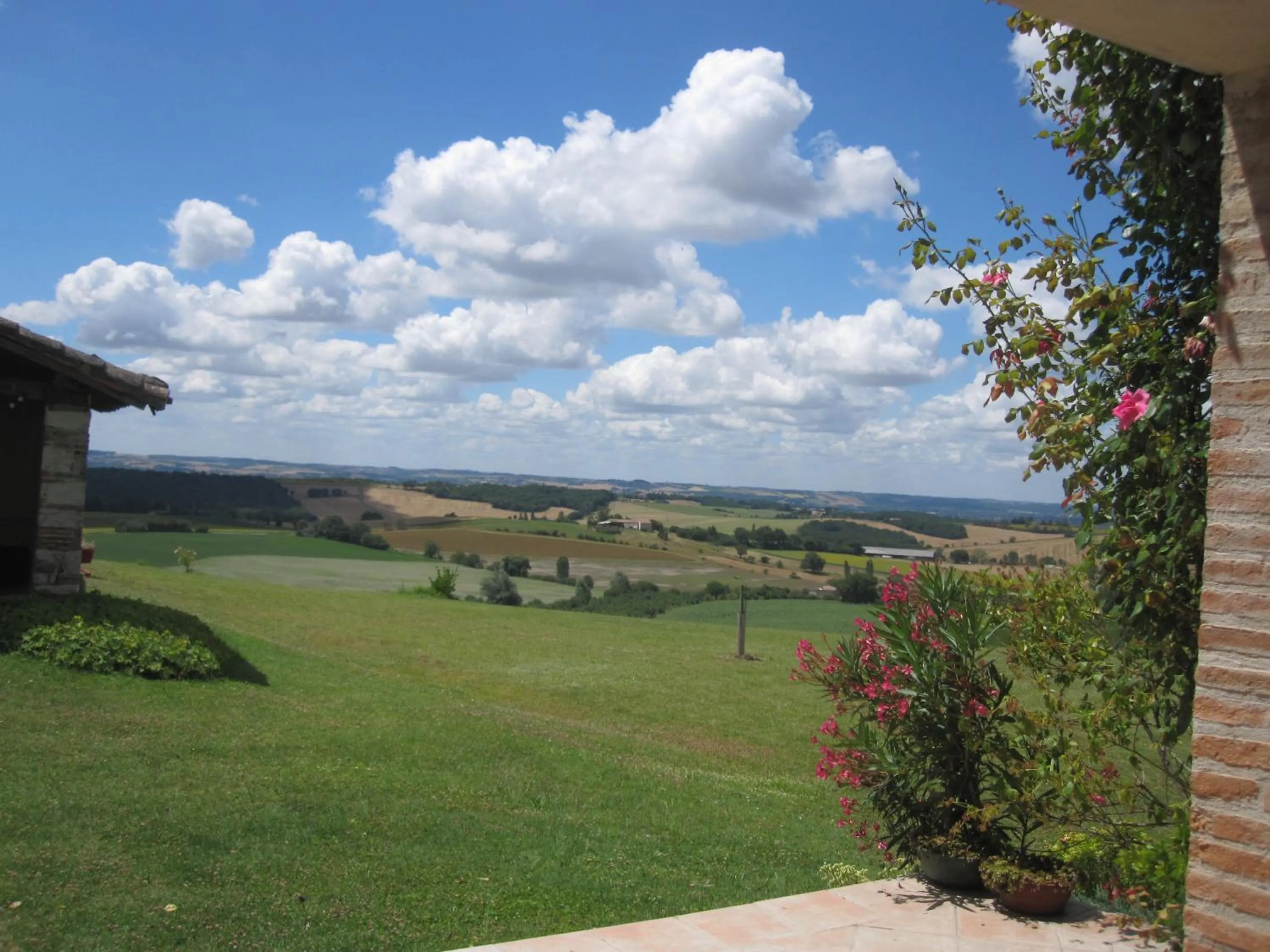 Natural landscape in Bellegarde