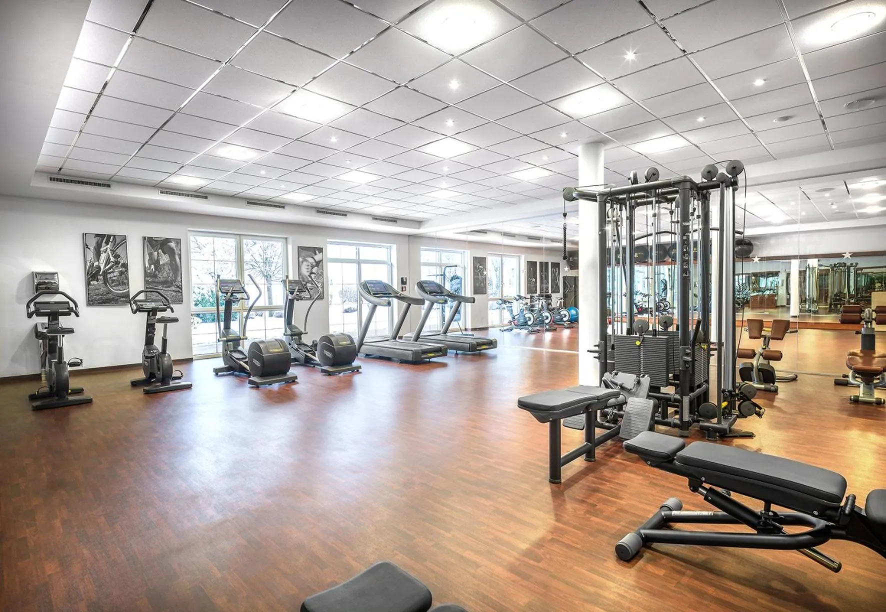 Fitness centre/facilities in Hotel Seehof