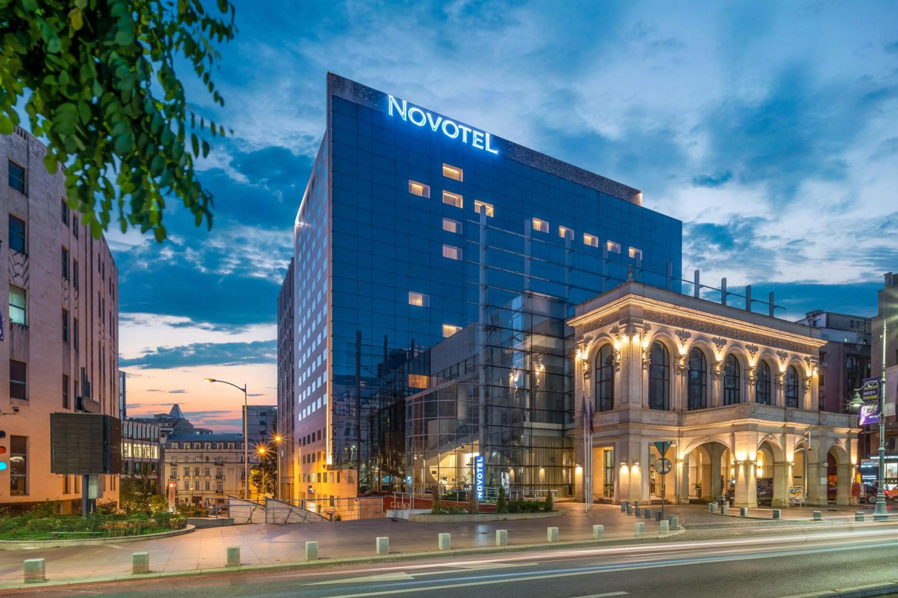 Property building in Novotel Bucharest City Centre