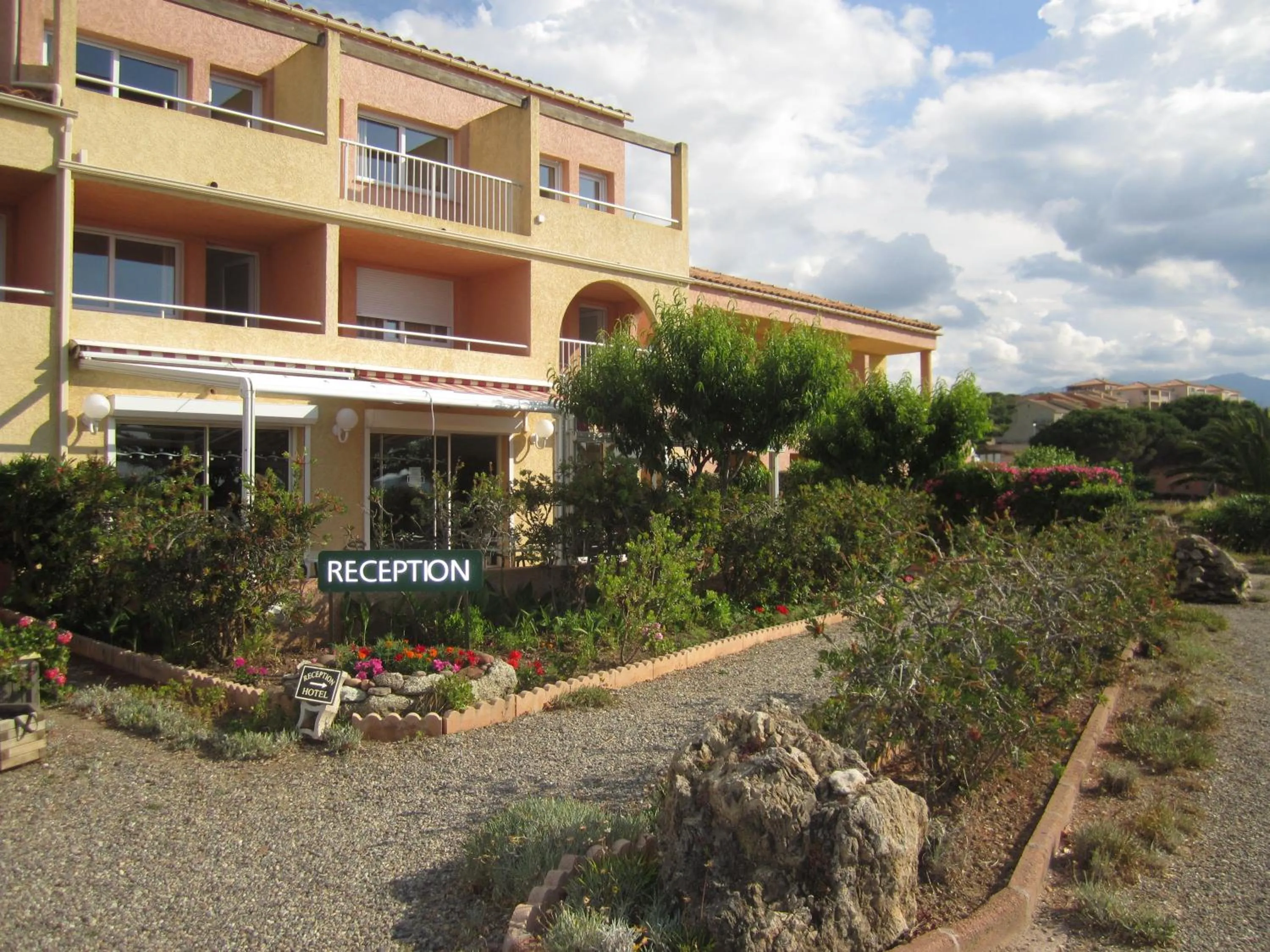 Property building in Hotel Les Galets
