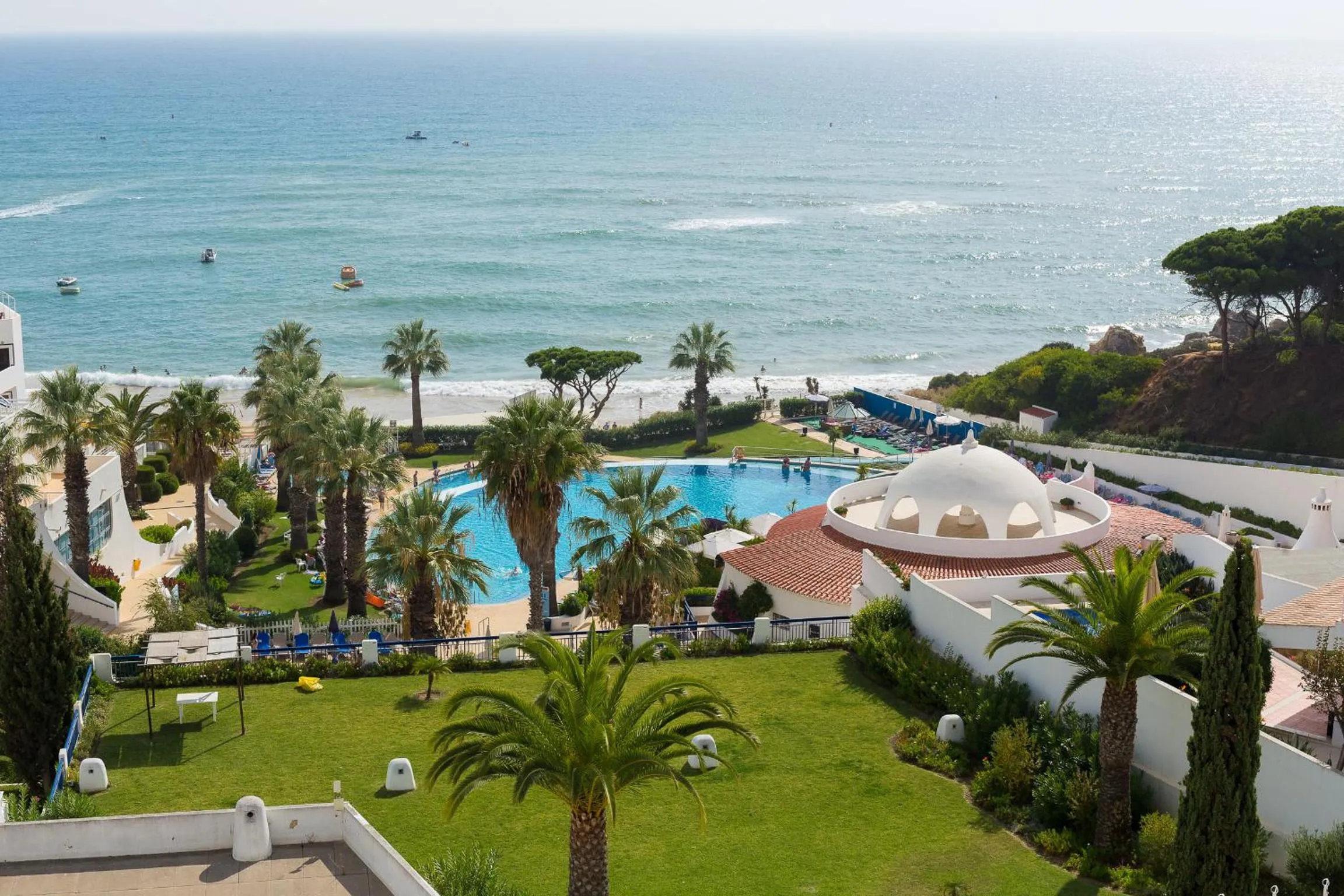 Garden view in Grand Muthu Oura View Beach Club