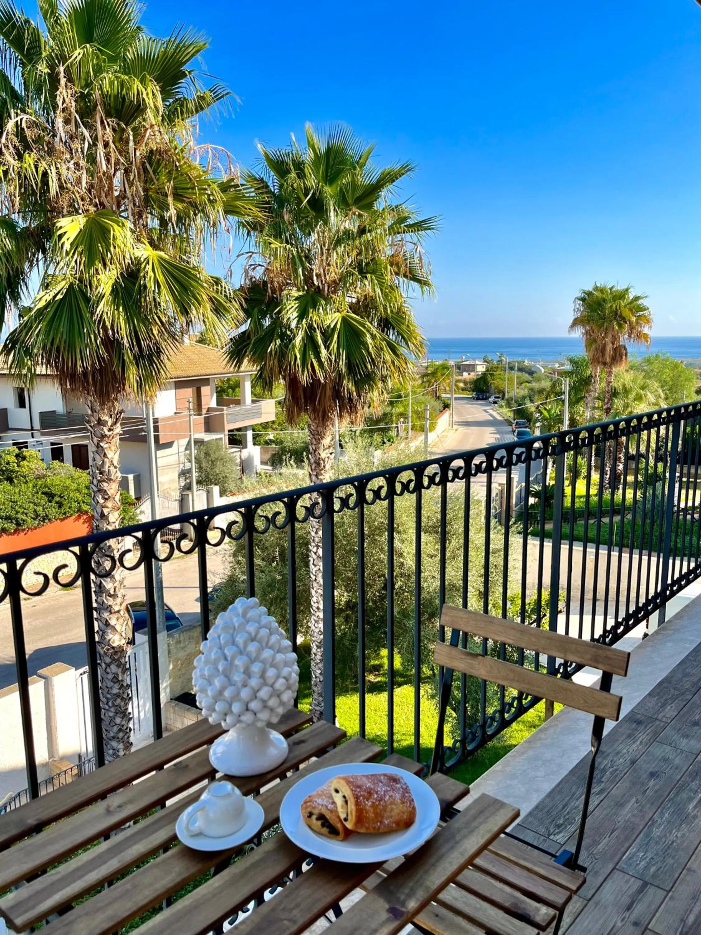 Balcony/Terrace in Amada Hotel Siracusa