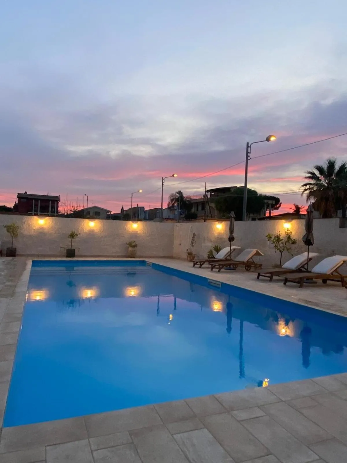 Swimming pool in Amada Hotel Siracusa