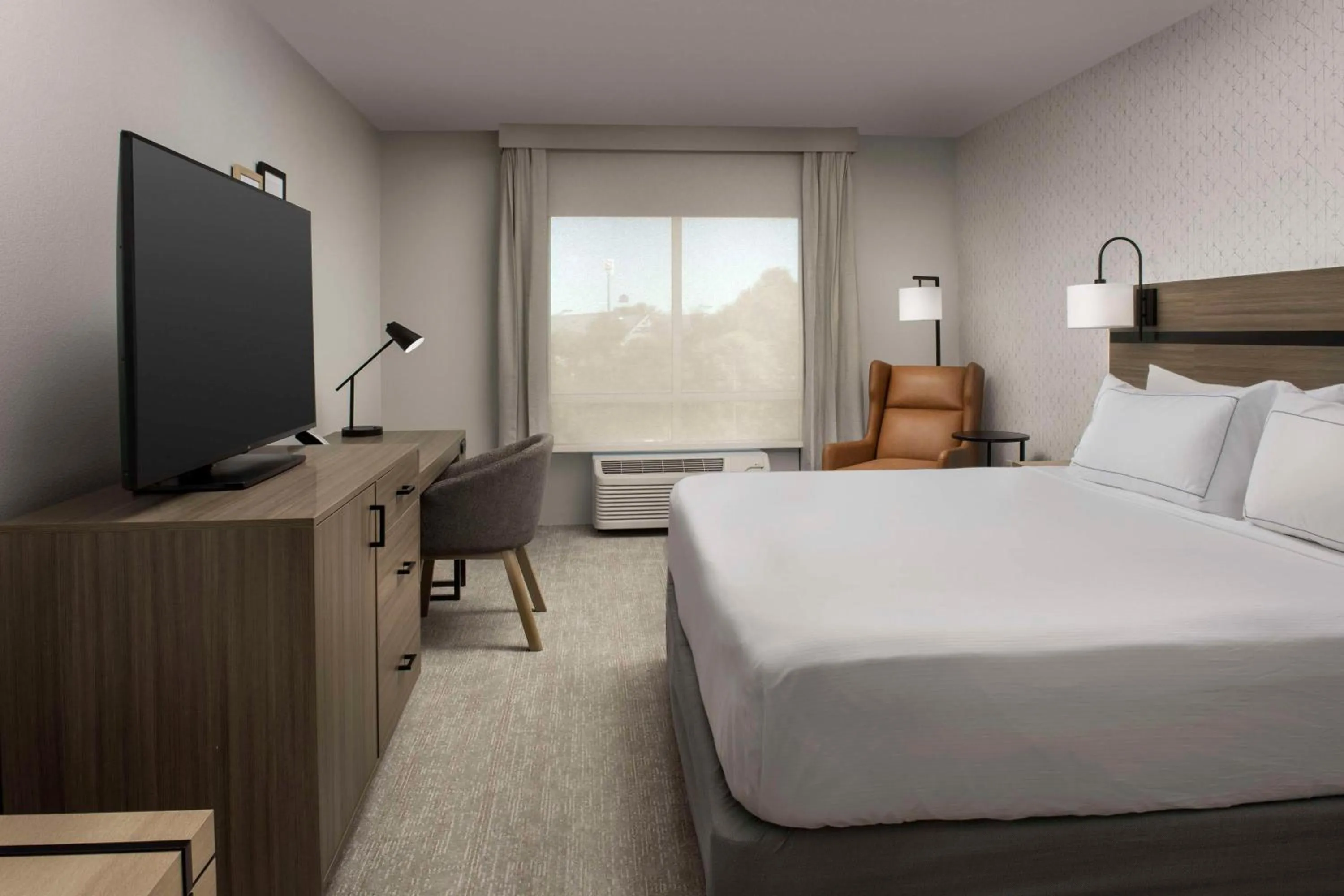 Bedroom, Bed in Doubletree by Hilton Chattanooga Hamilton Place