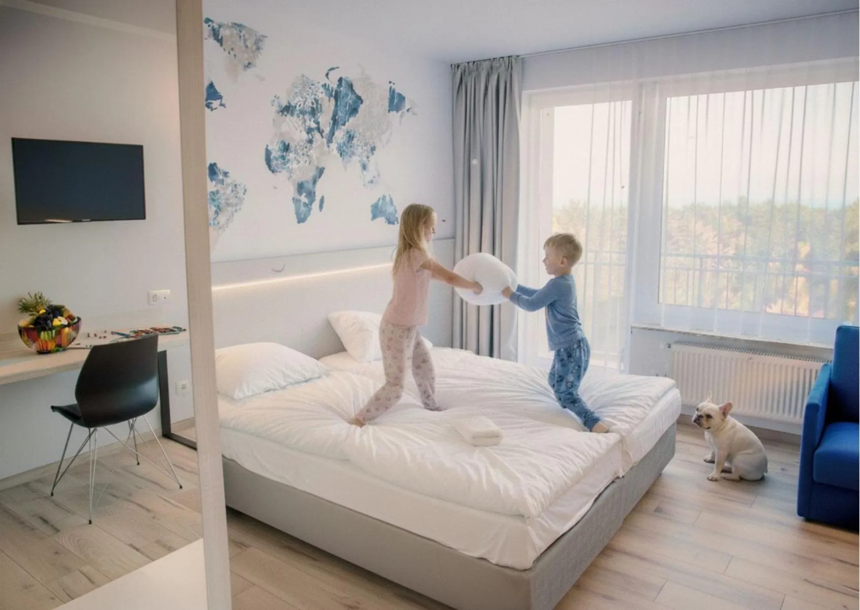 Photo of the whole room, Bed in Mielno Holiday Apartments