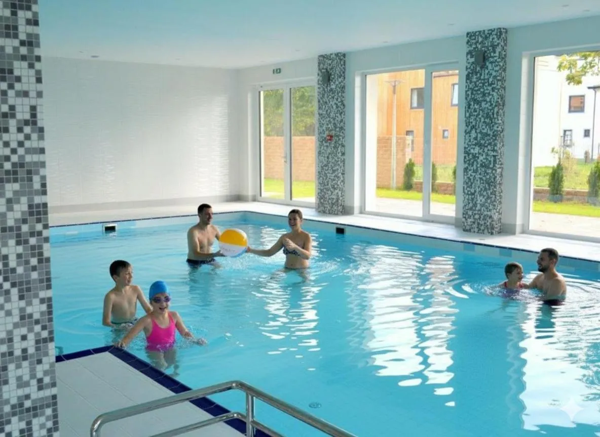 Swimming pool in Mielno Holiday Apartments