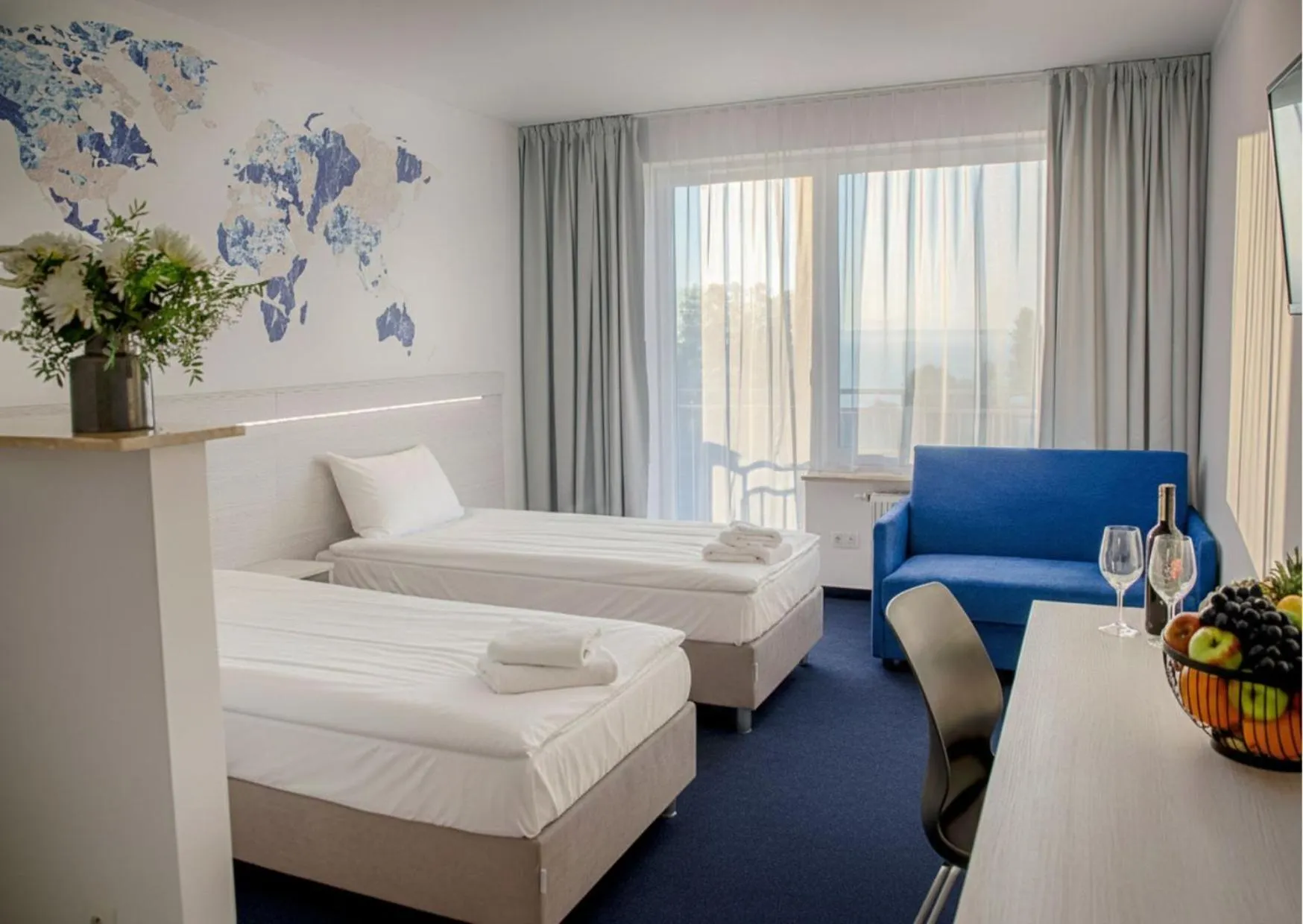 Photo of the whole room, Bed in Mielno Holiday Apartments