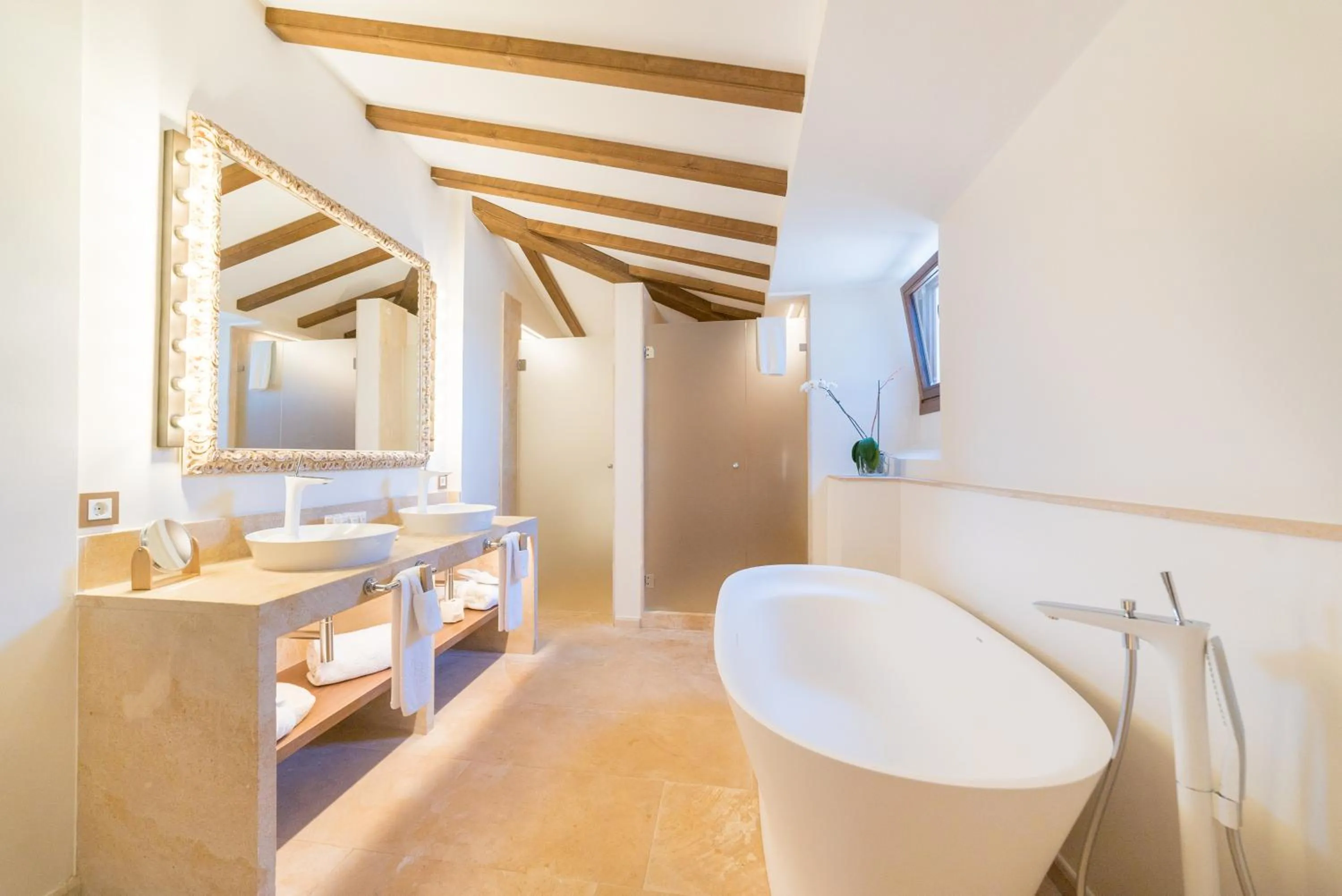 Bathroom in Hotel Creu de Tau Art&Spa-Adults only