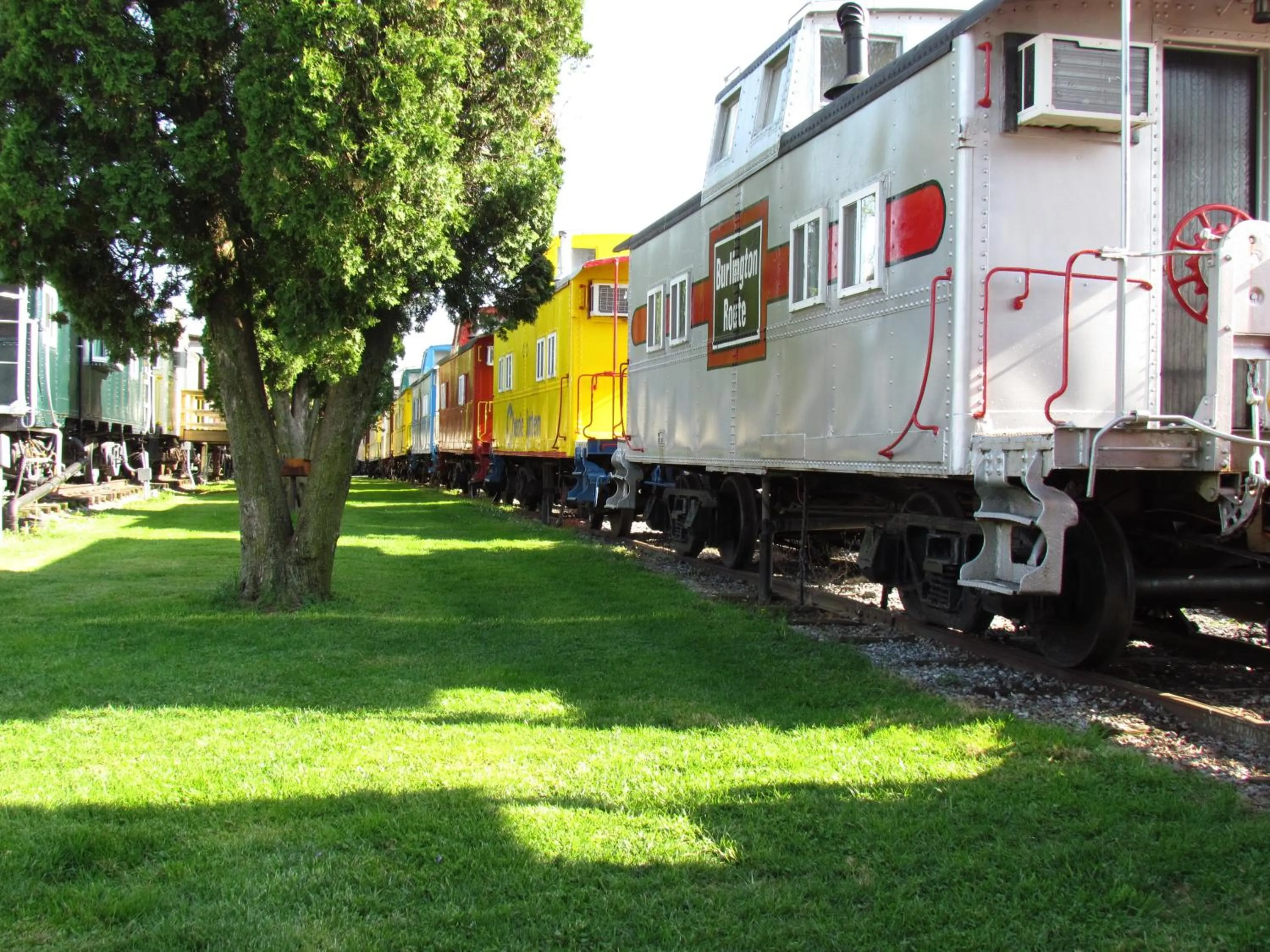 Facade/entrance in Red Caboose Motel & Restaurant