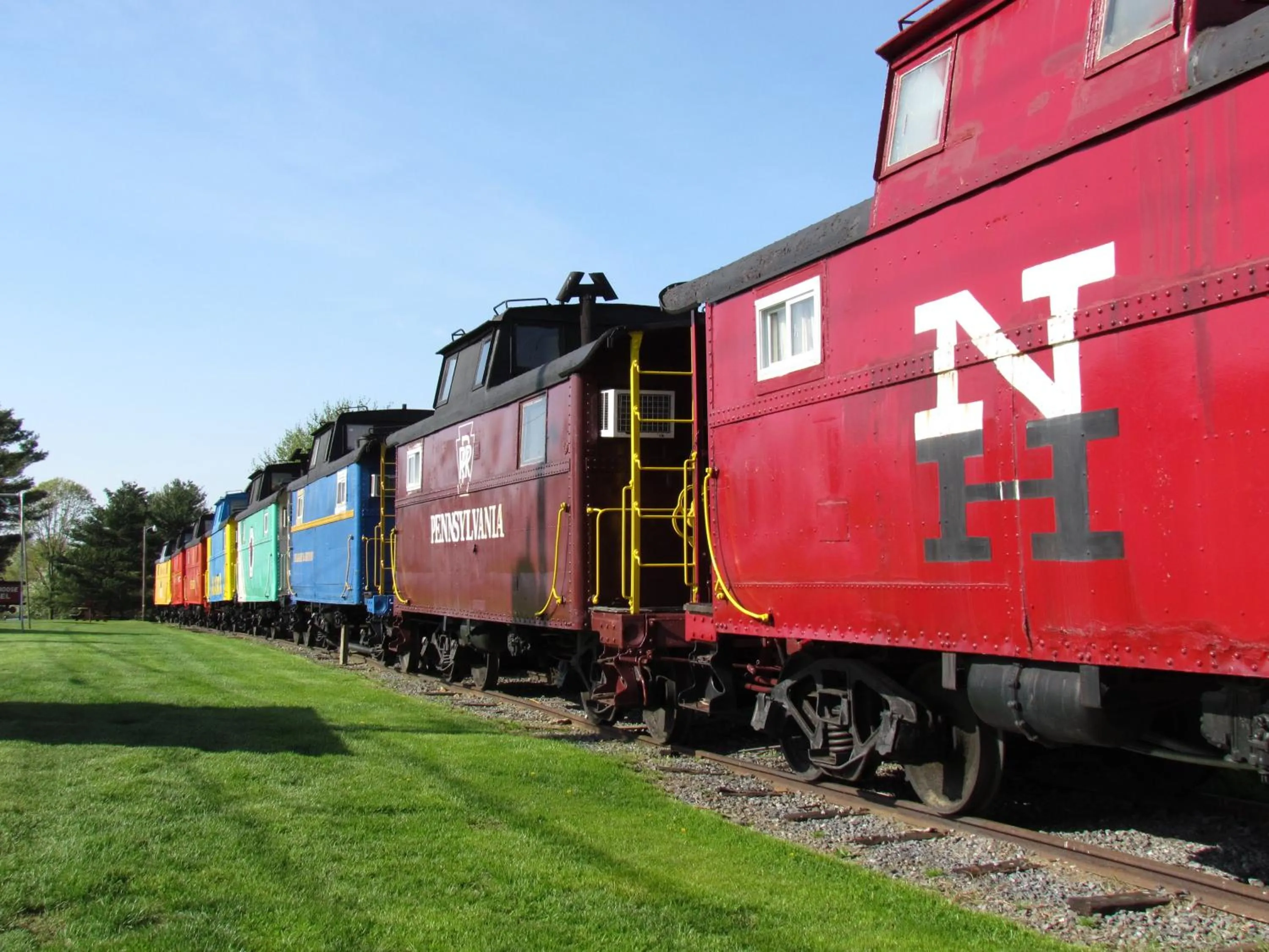 Facade/entrance in Red Caboose Motel & Restaurant