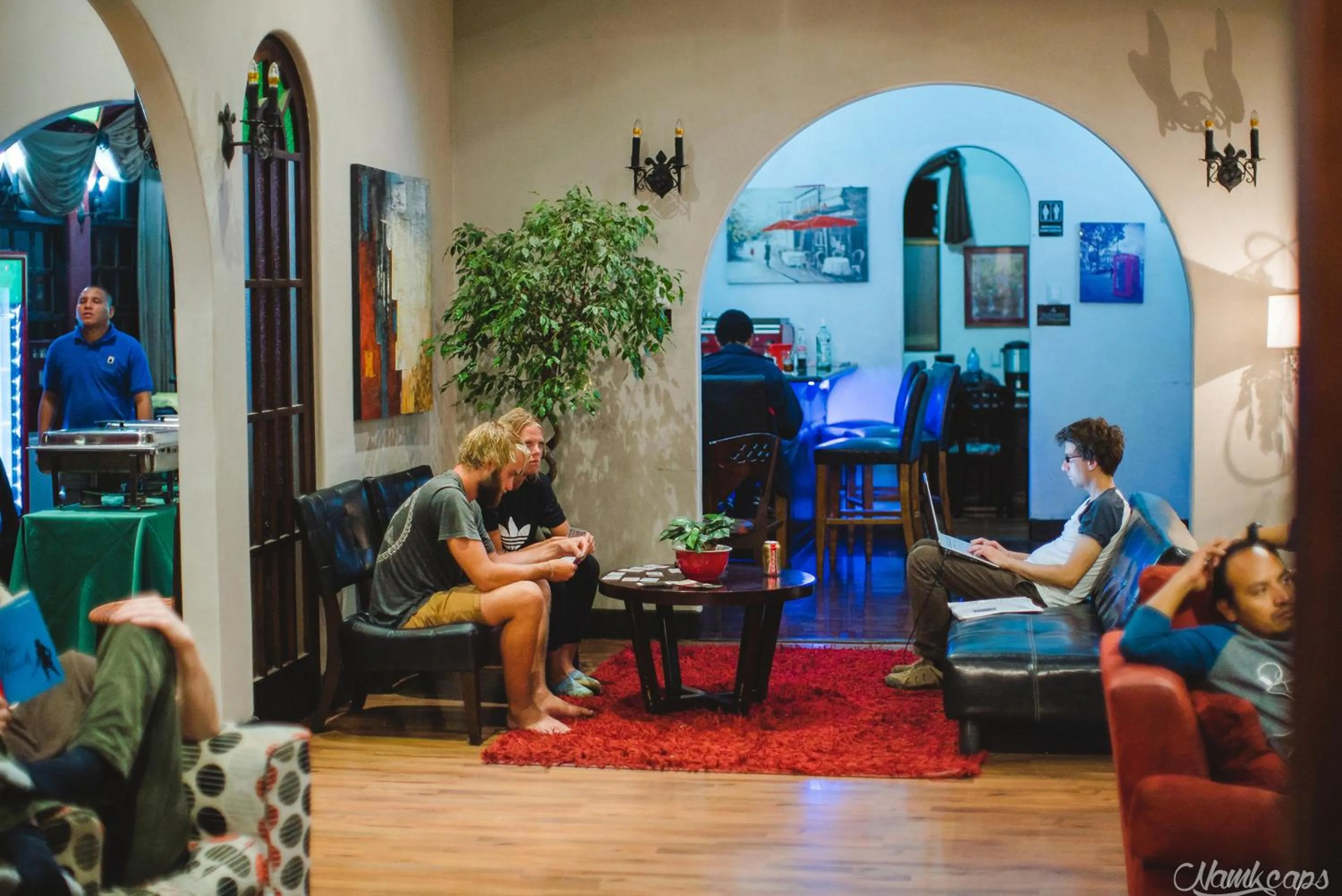 People in Hotel Casa Colon