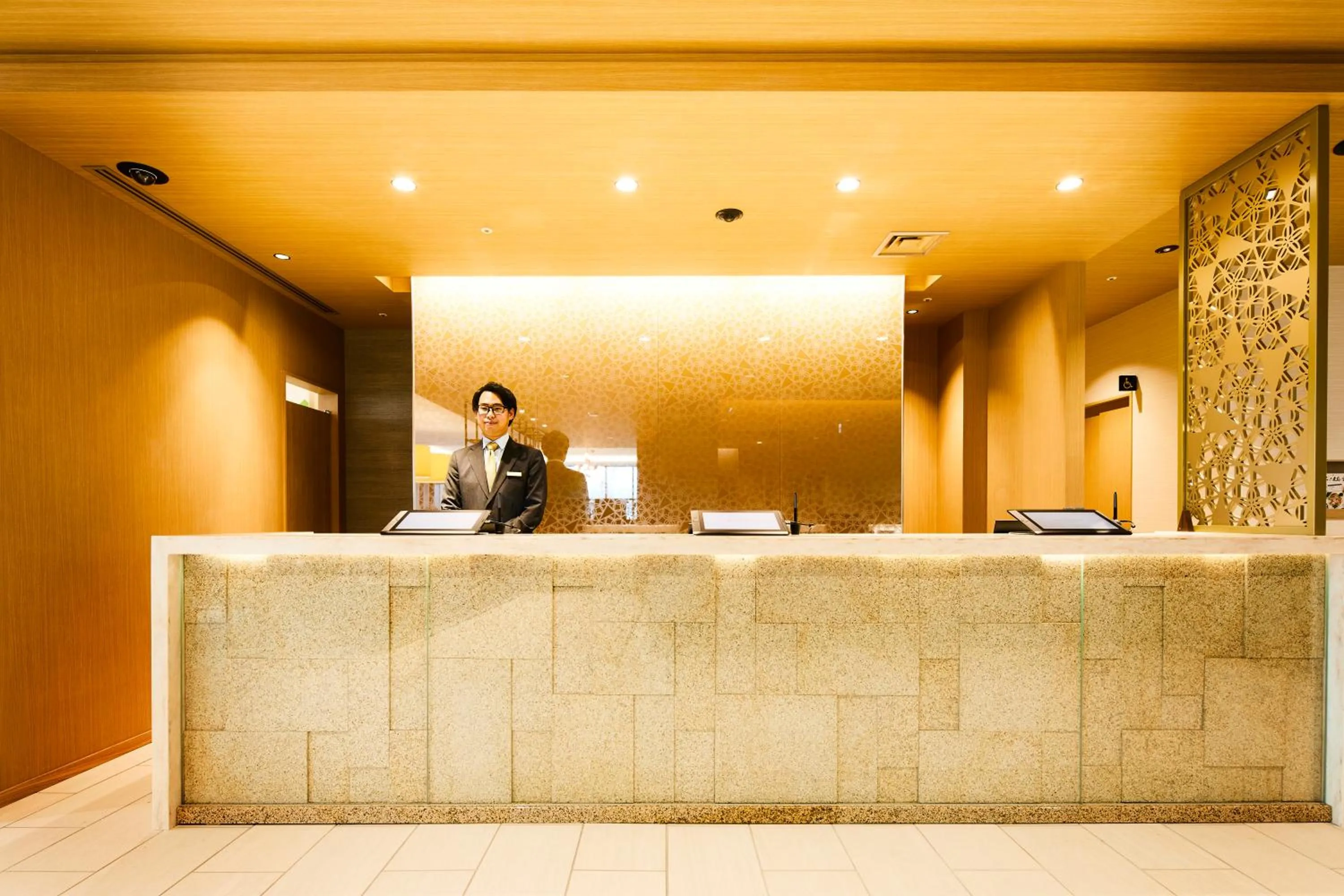 Lobby or reception in Hotel Intergate Hiroshima