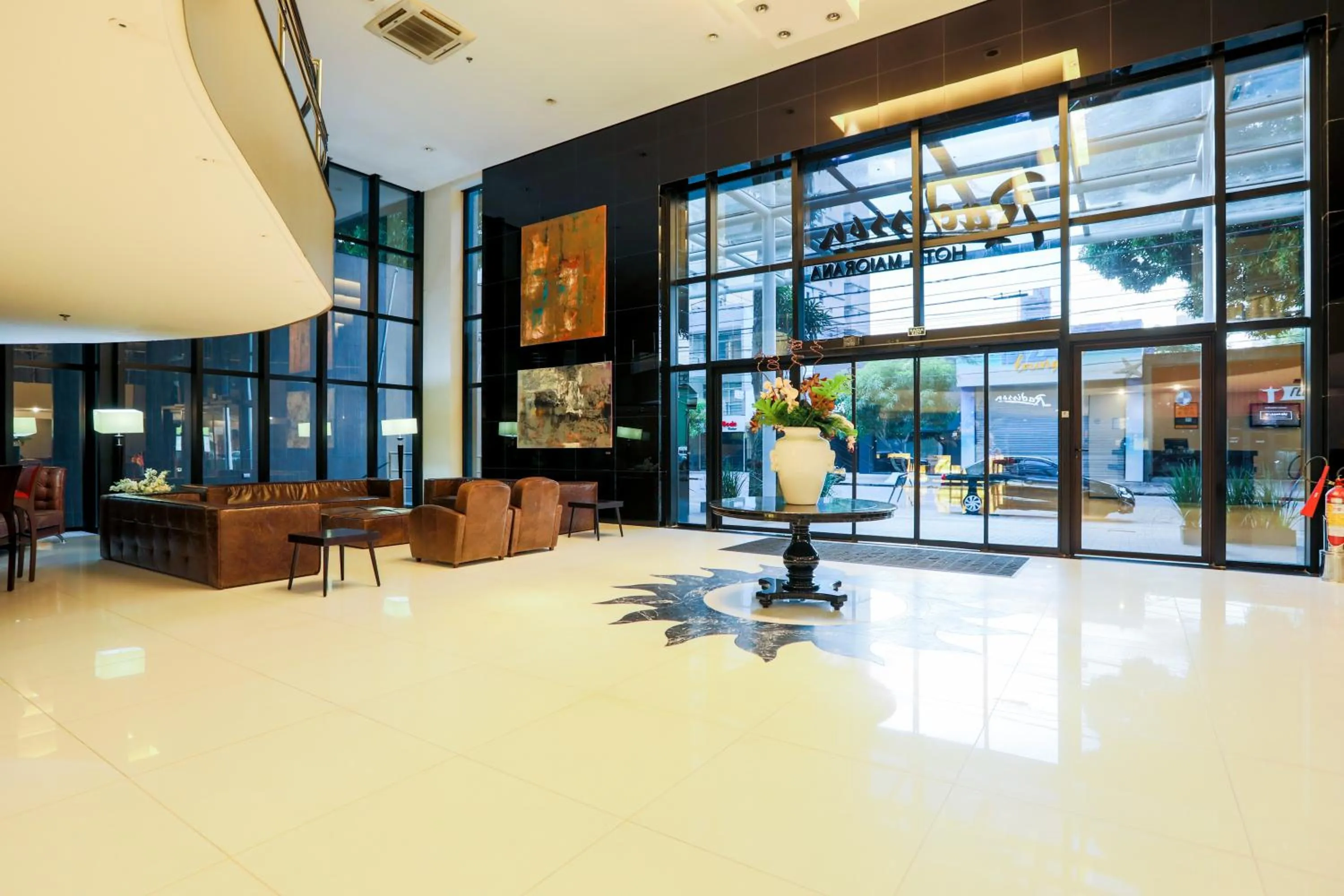 Lobby or reception in Radisson Hotel Belém