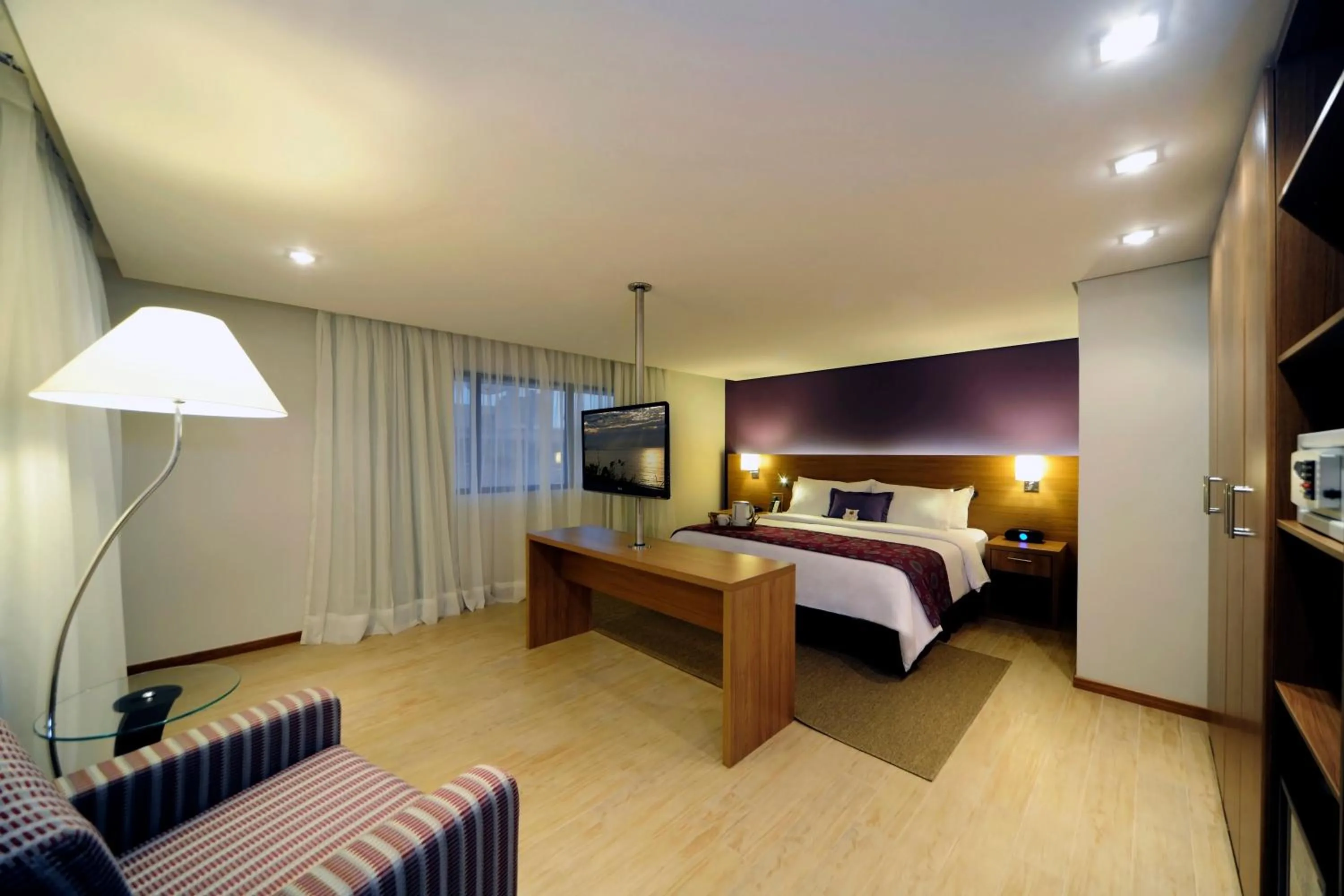 Bed in Radisson Hotel Belém