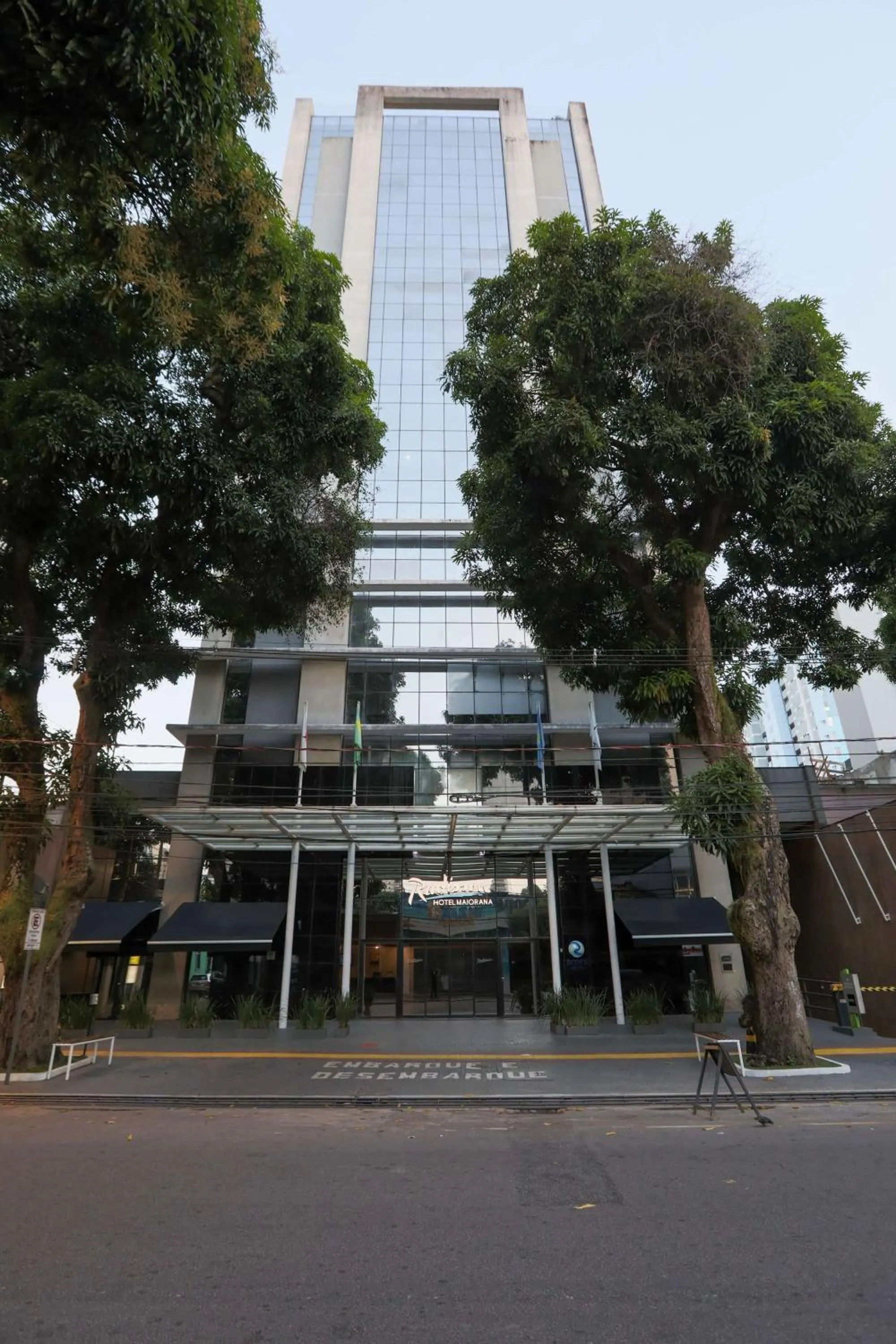 Property building in Radisson Hotel Belém