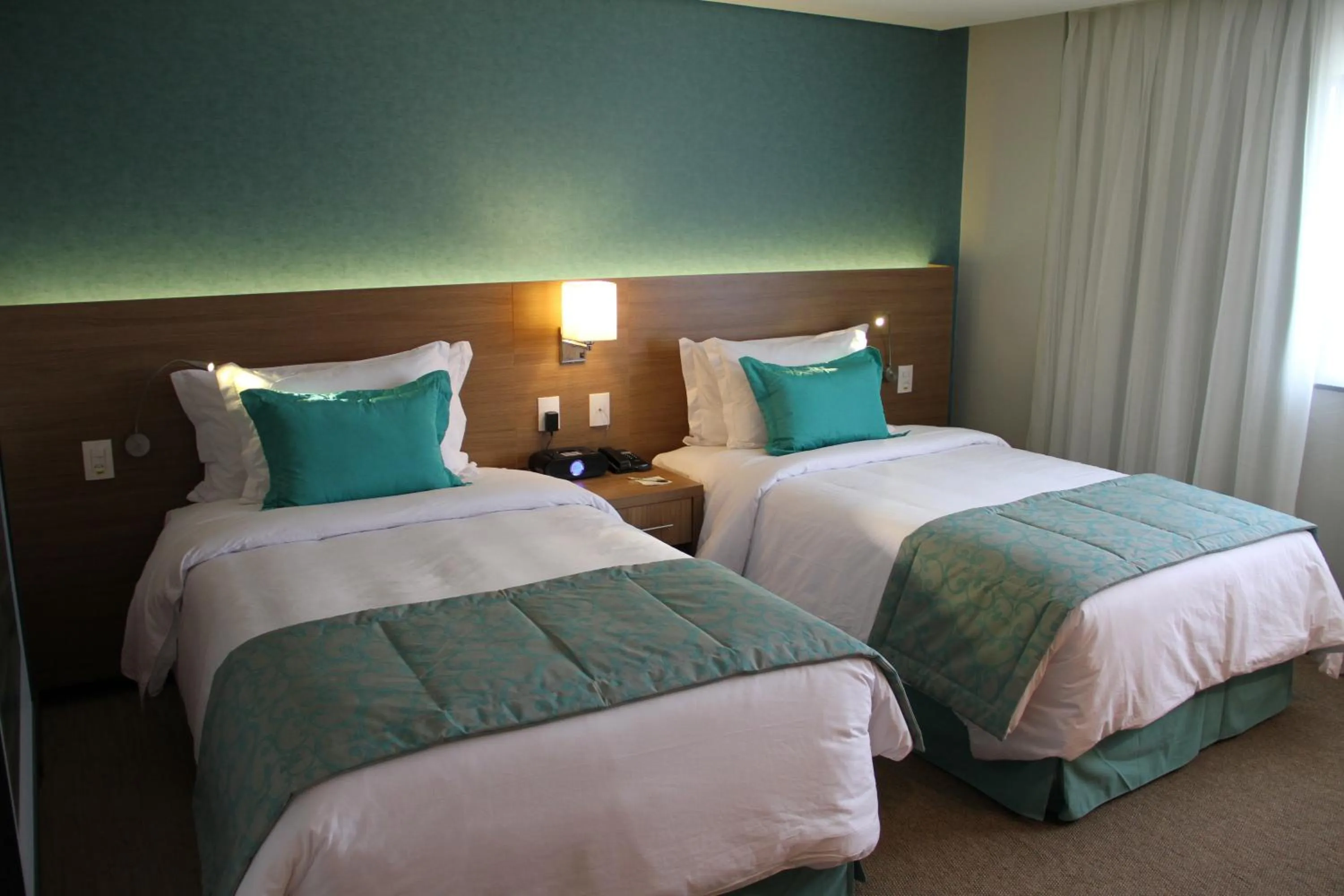 Bed in Radisson Hotel Belém