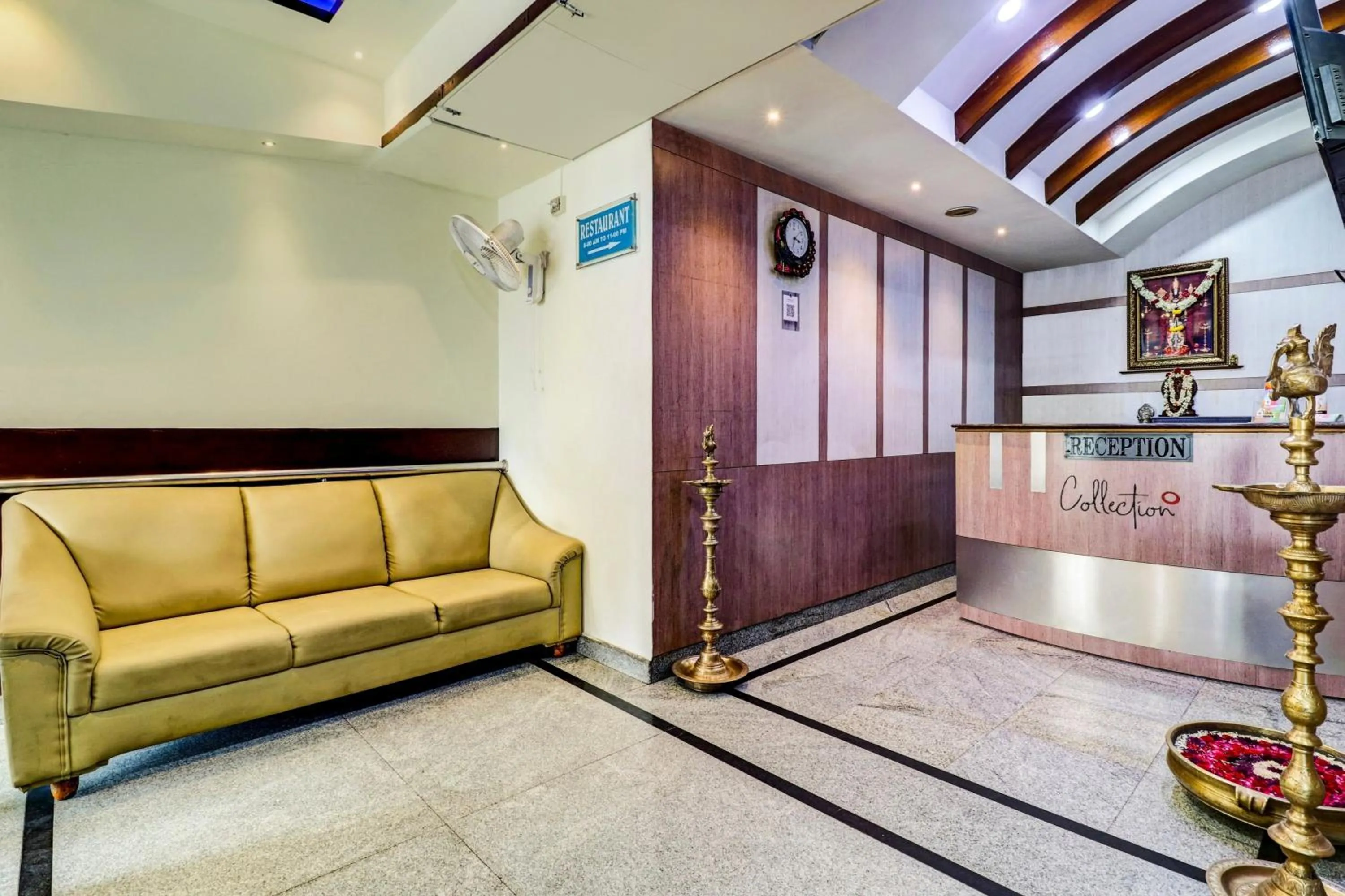 Lobby or reception in Collection O Madhura Residency