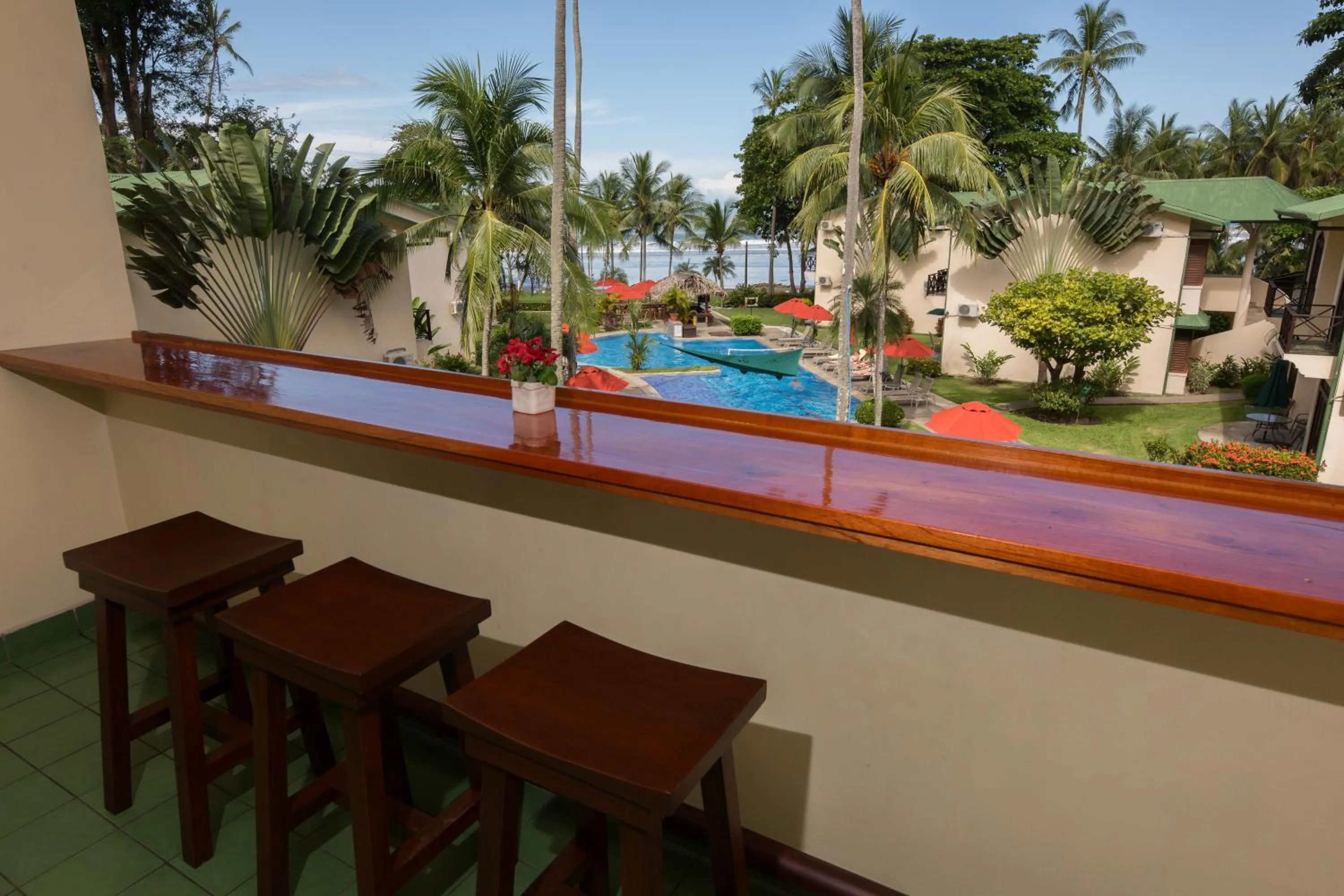 Pool view in Club del Mar Oceanfront