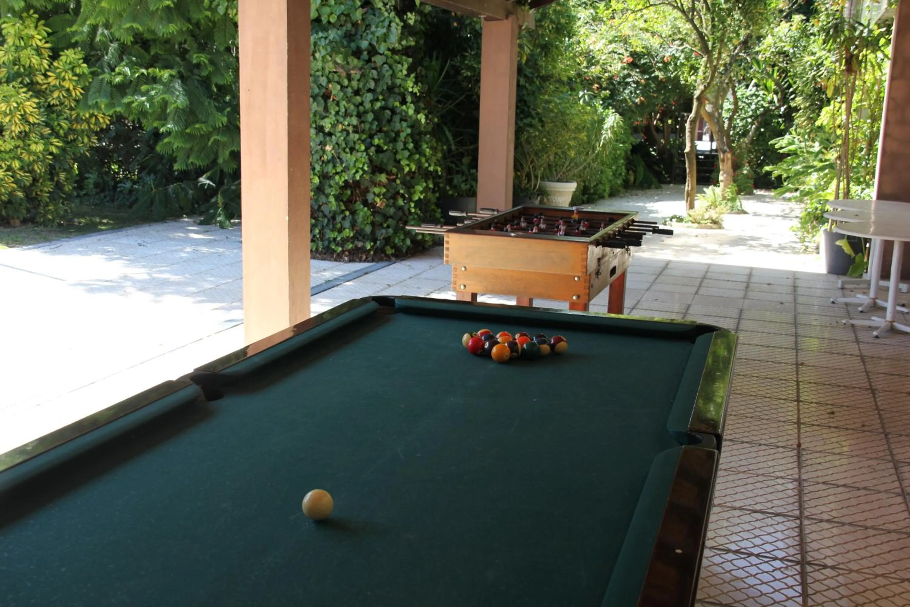 Billiard in Hotel Joao Capela