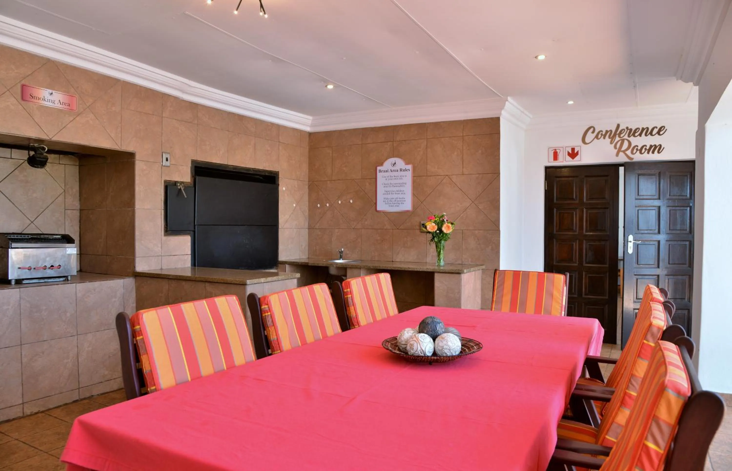 Patio in Indlovukazi Guesthouse