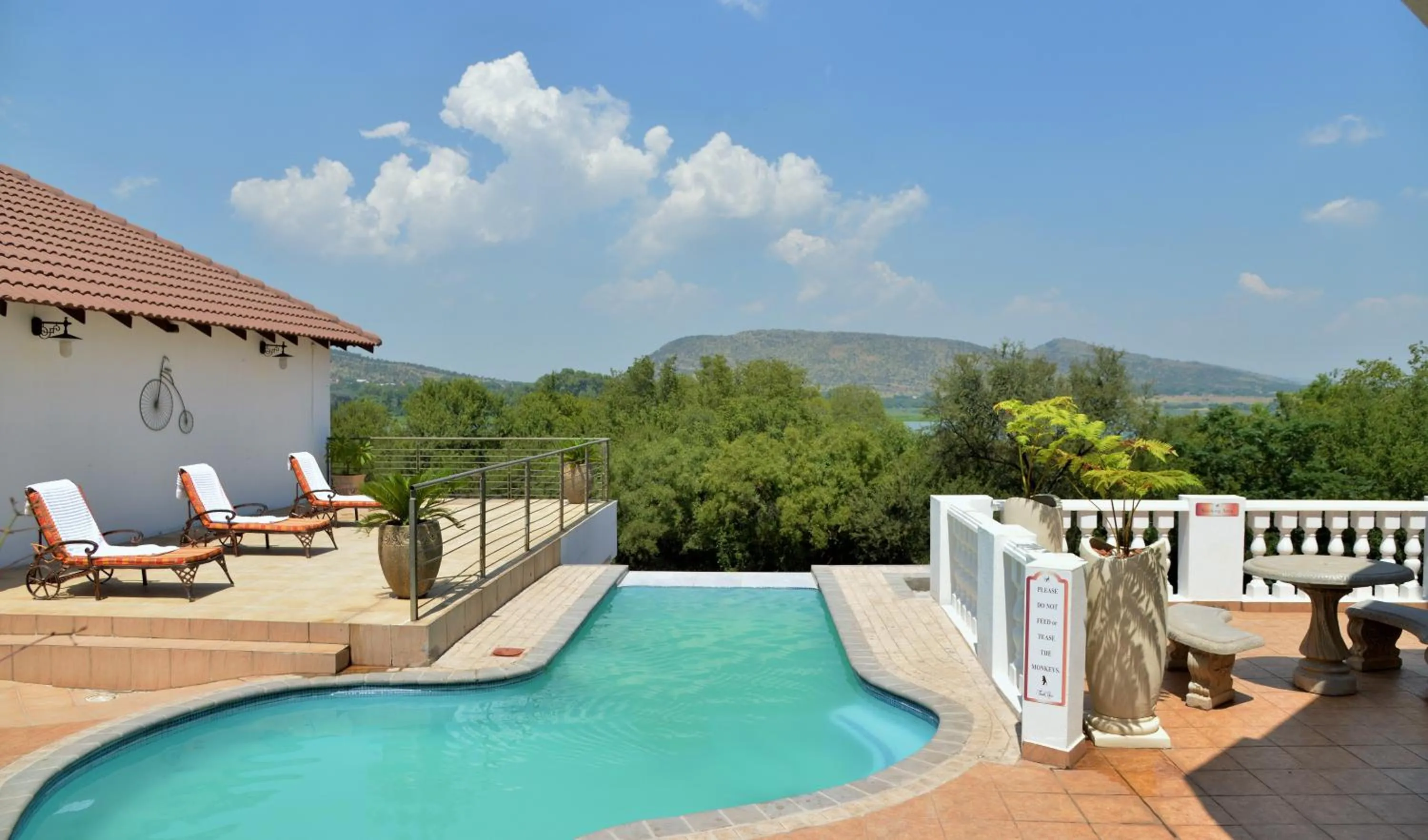 Patio in Indlovukazi Guesthouse