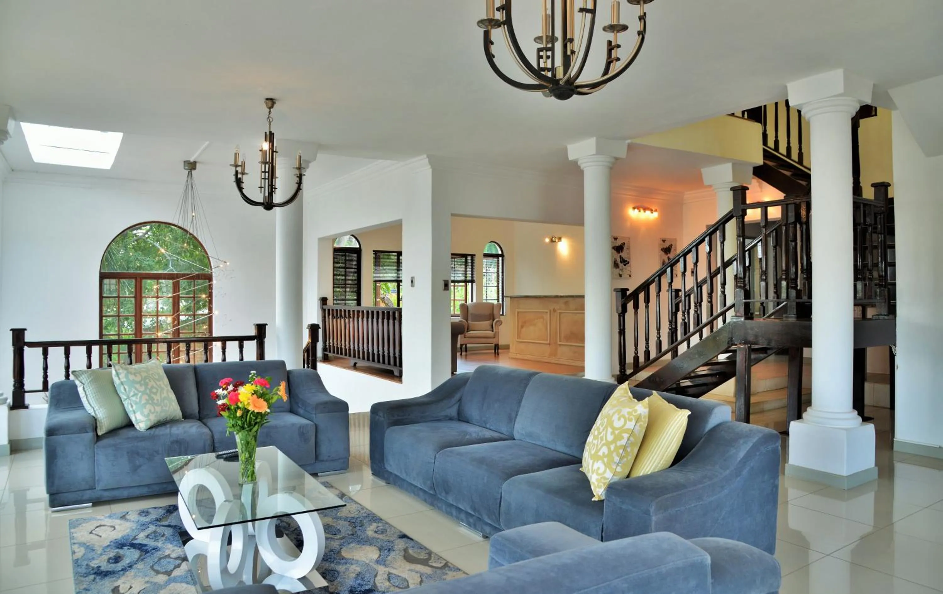 Living room in Indlovukazi Guesthouse