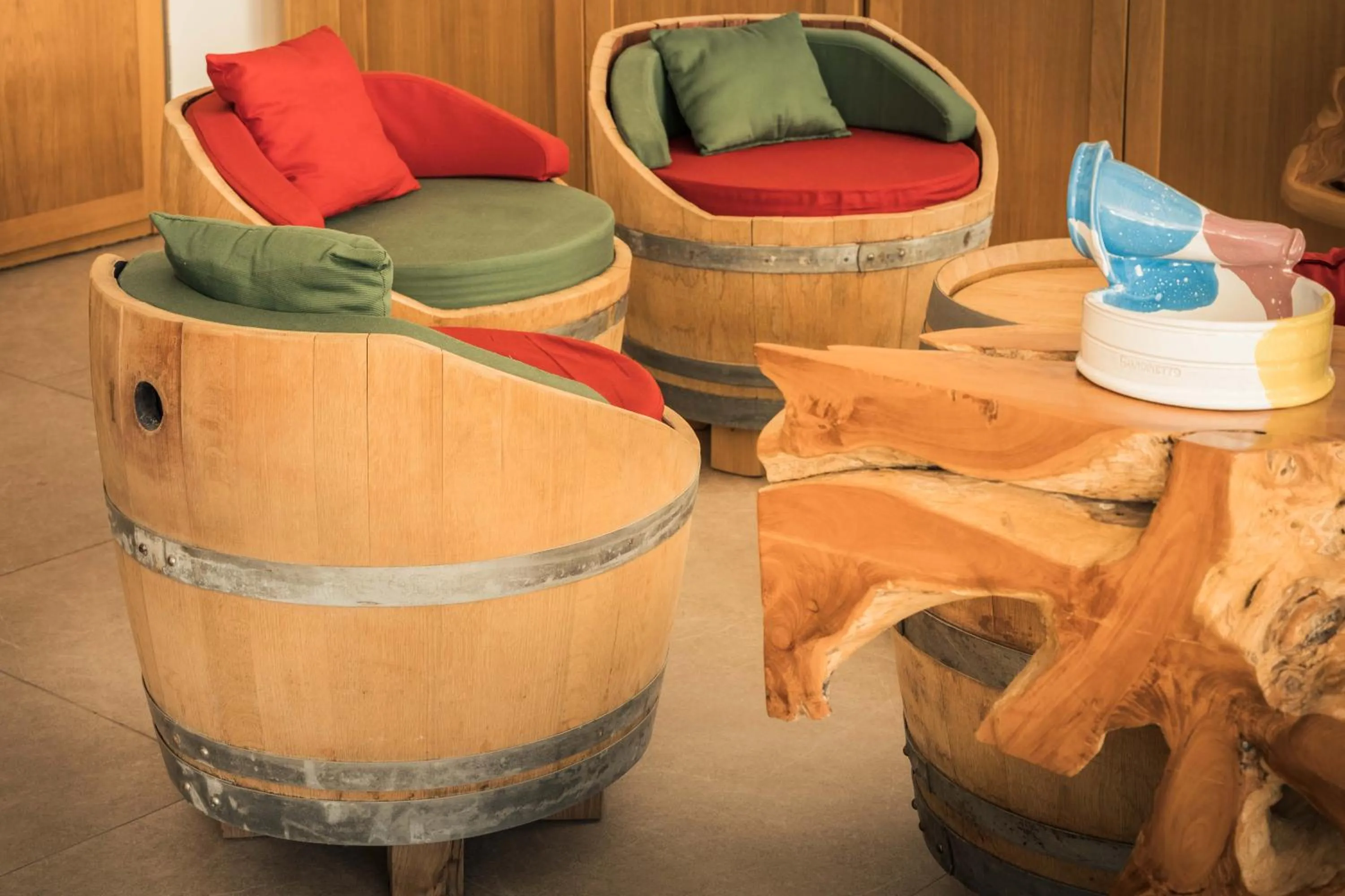 Decorative detail in Hotel Giardinetto