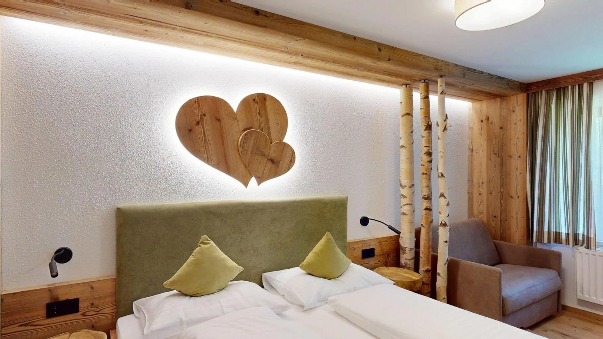 Bedroom, Bed in Hotel - Restaurant - Sonnblick