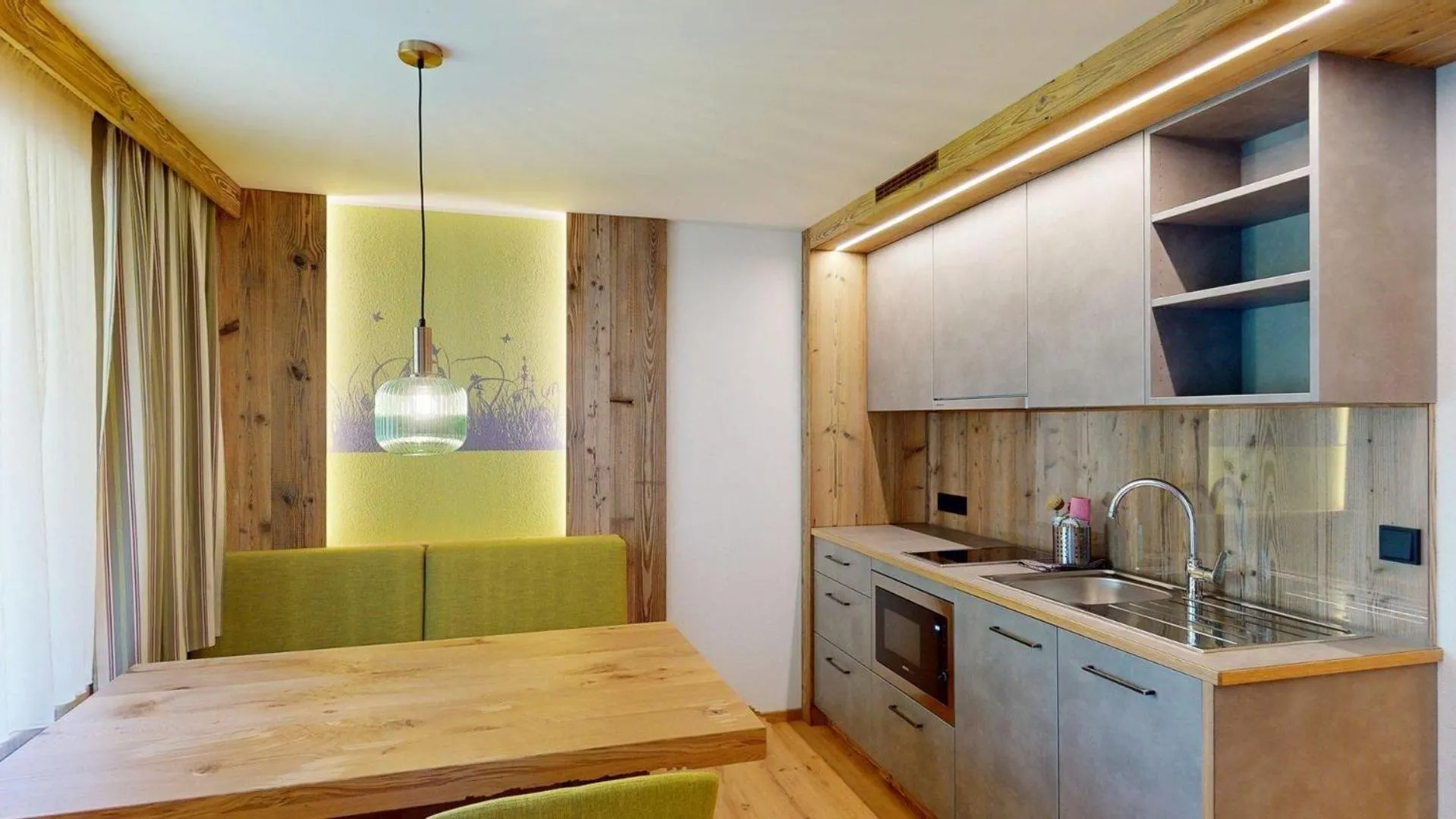 Kitchen or kitchenette in Hotel - Restaurant - Sonnblick
