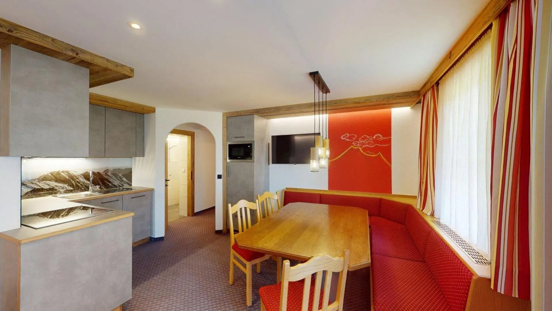 Kitchen or kitchenette in Hotel - Restaurant - Sonnblick