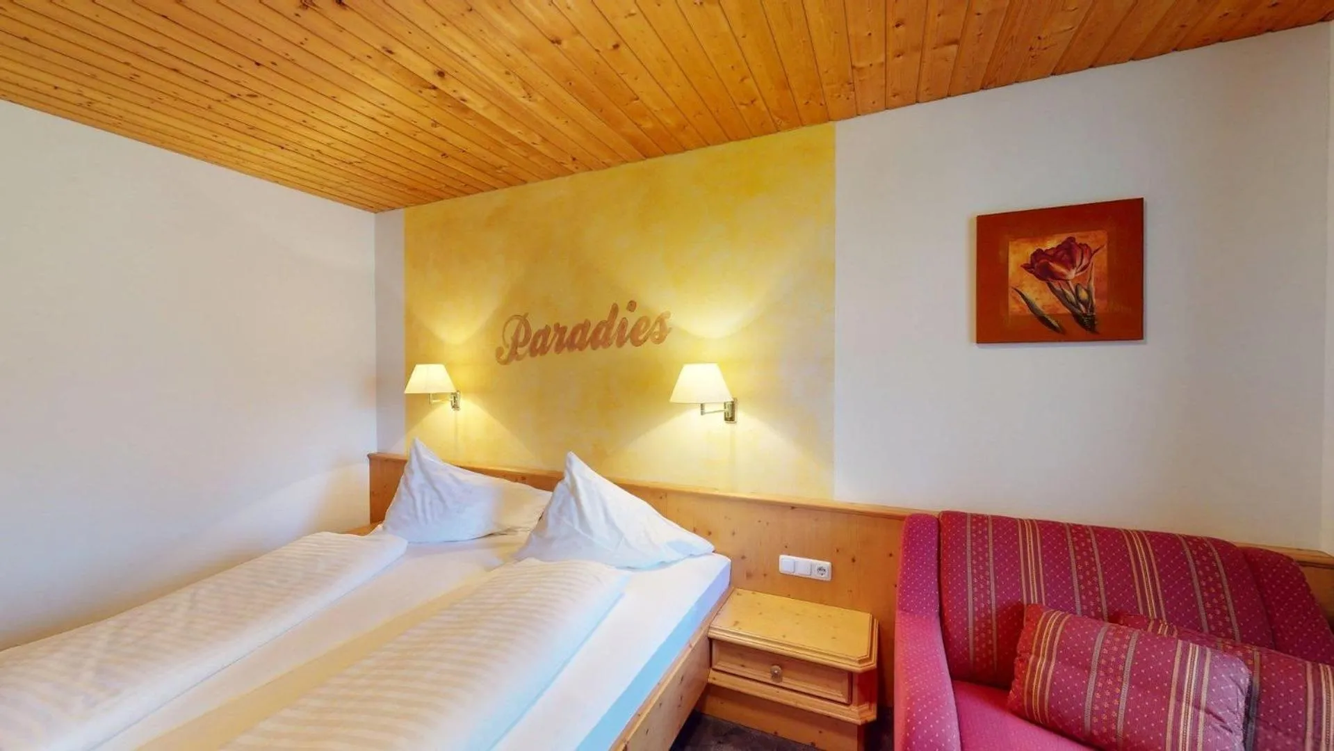 Bed in Hotel - Restaurant - Sonnblick