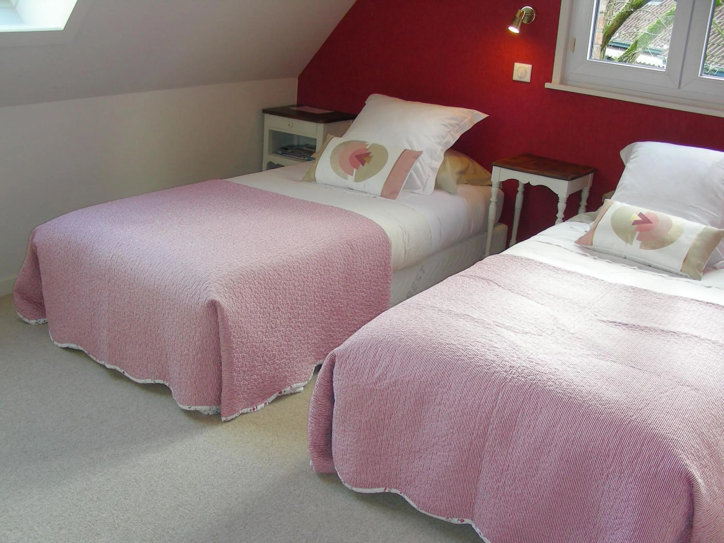 Bed in A la Maison du Héron