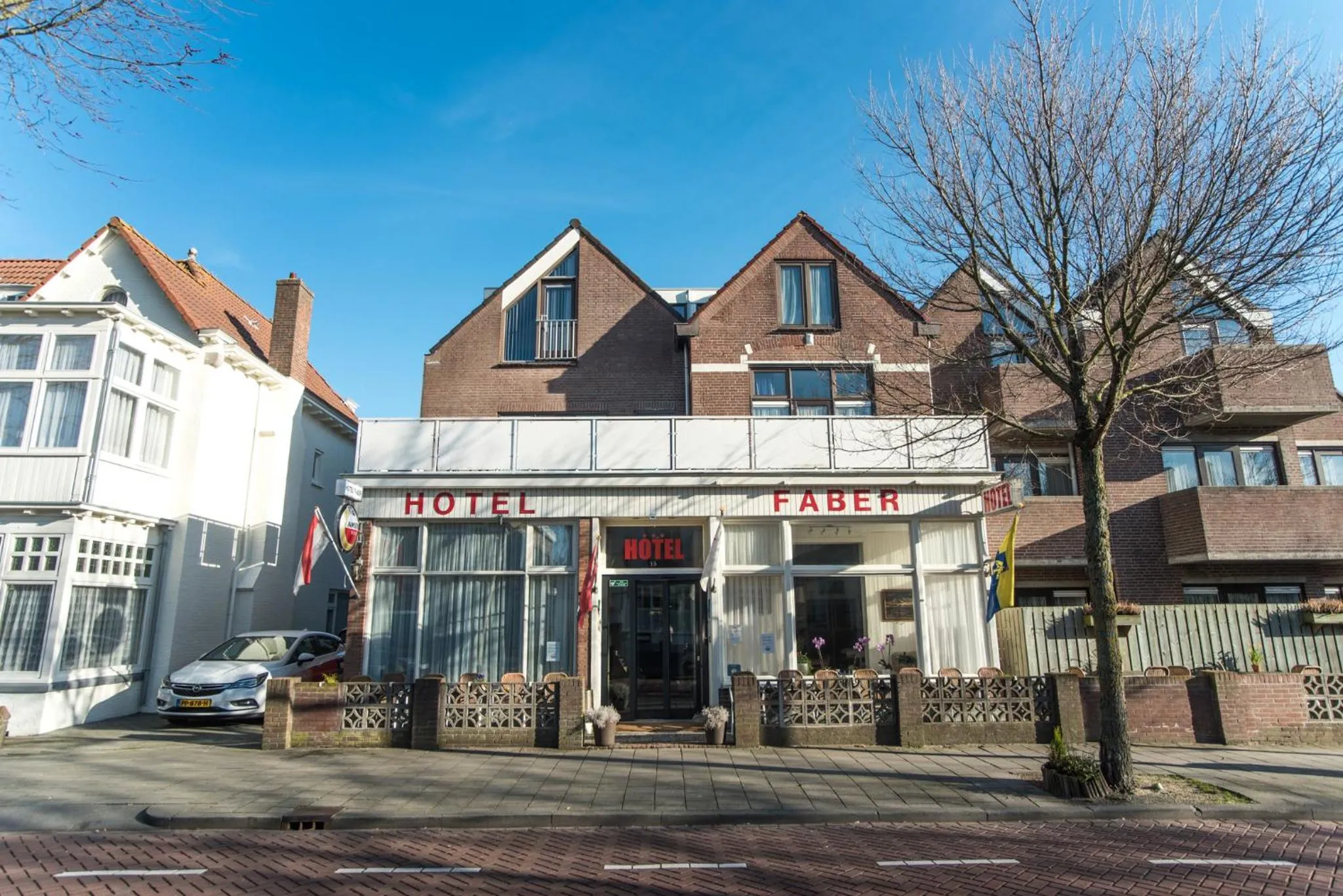 Facade/entrance in Hotel Faber