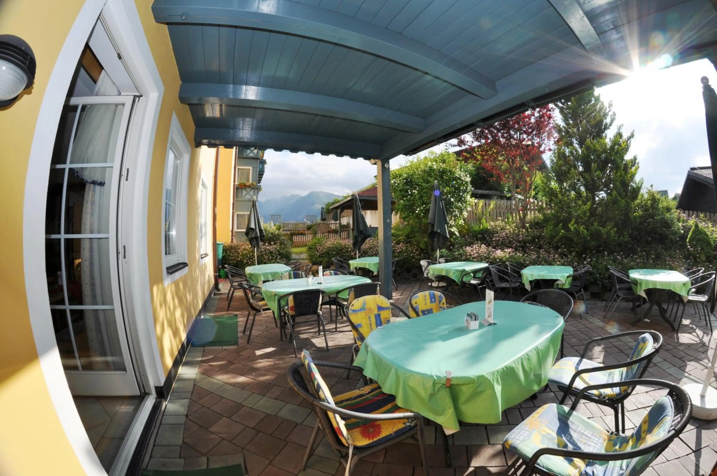 Garden in Apparthotel Bliem