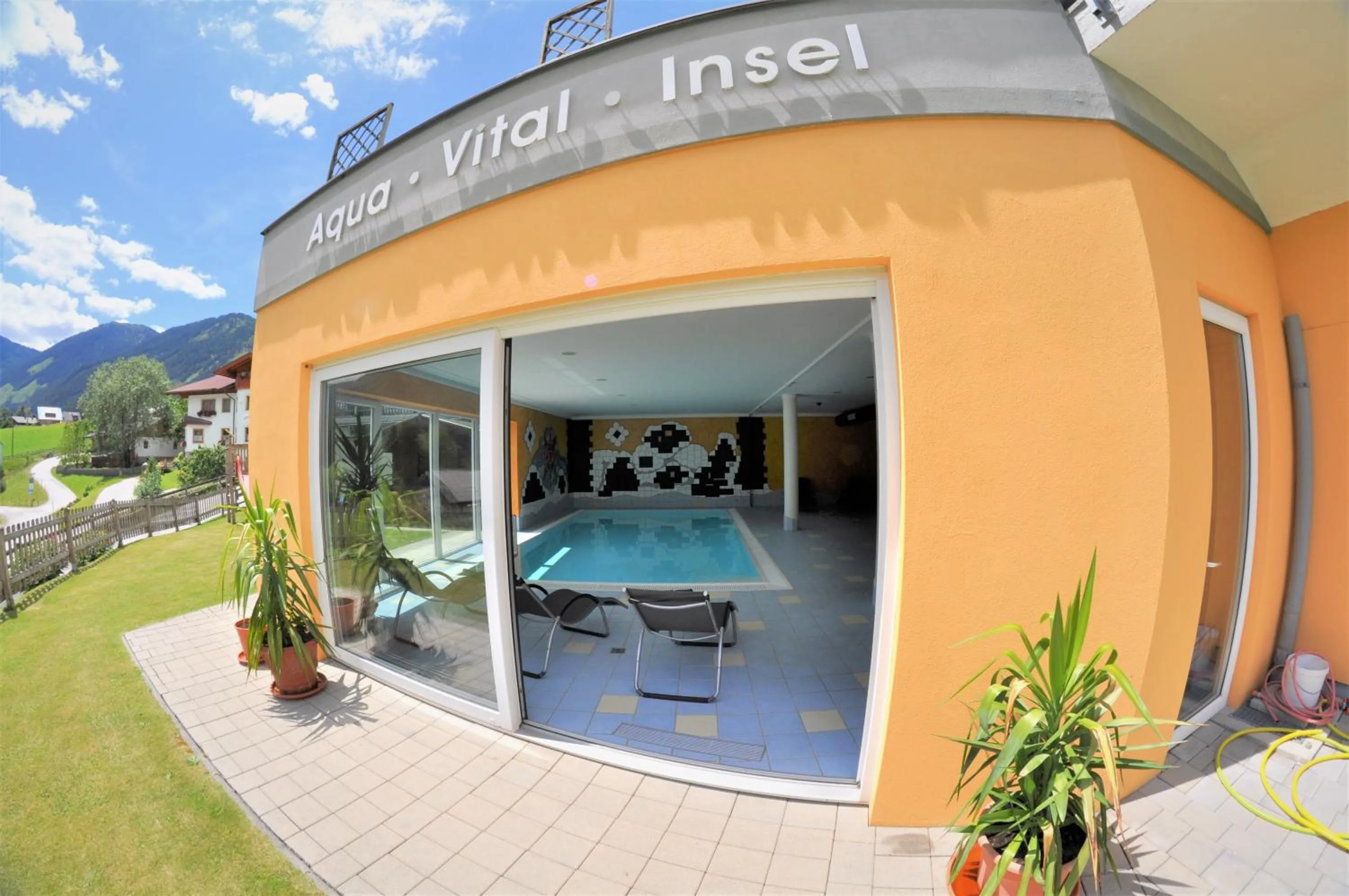 Property building in Apparthotel Bliem