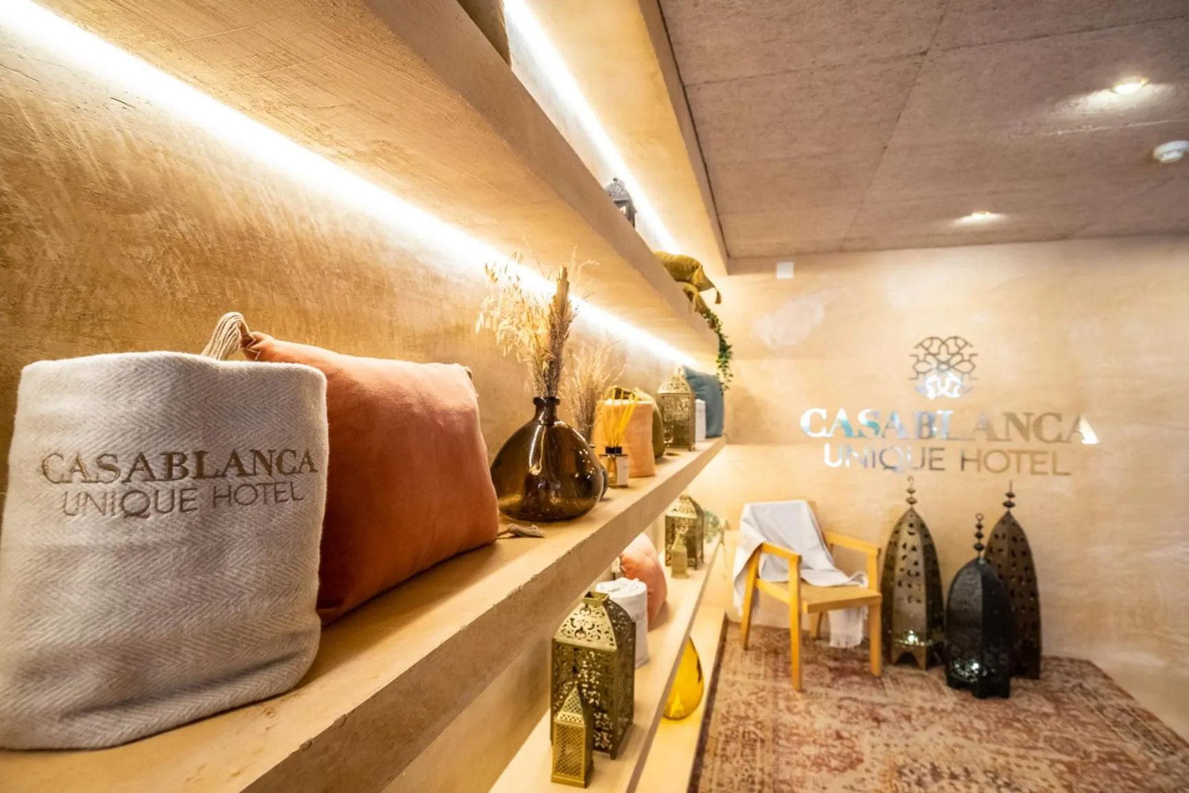 Property logo or sign in Casablanca Unique Hotel