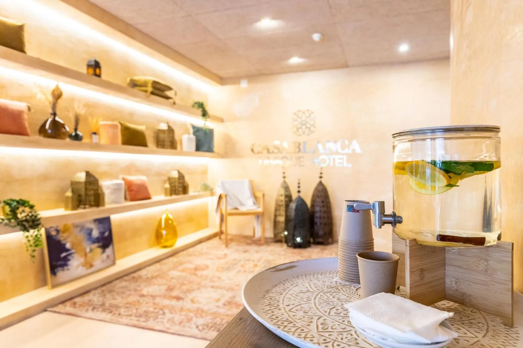 Decorative detail in Casablanca Unique Hotel