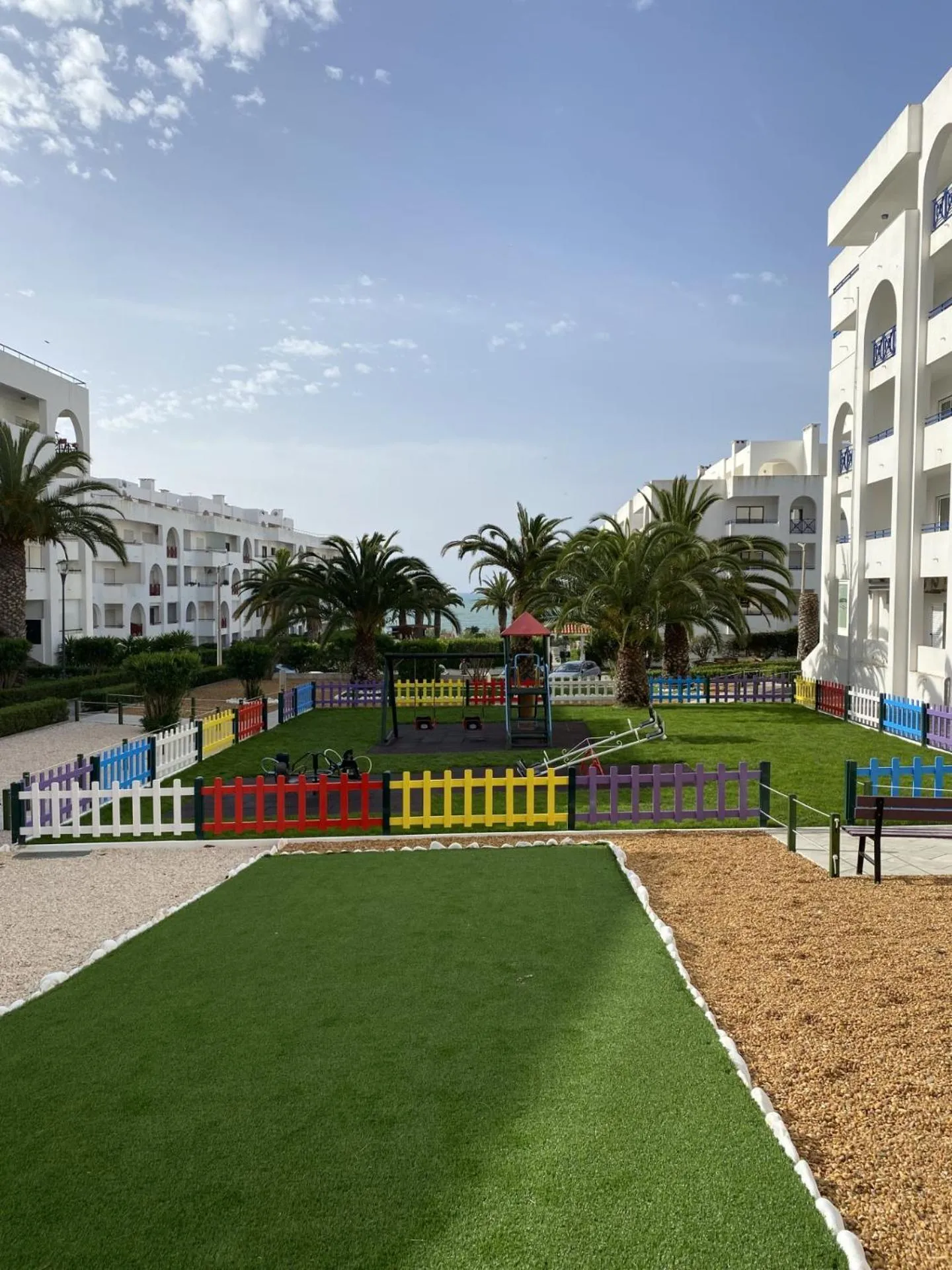 Children play ground in Ukino Terrace Algarve Concept