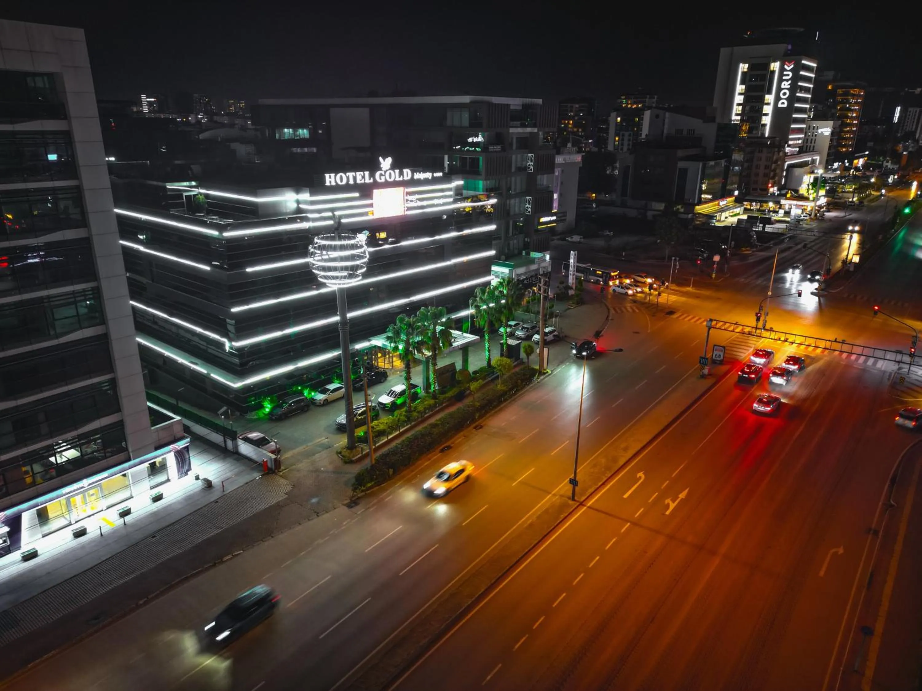 Bird's eye view in Gold Majesty Hotel