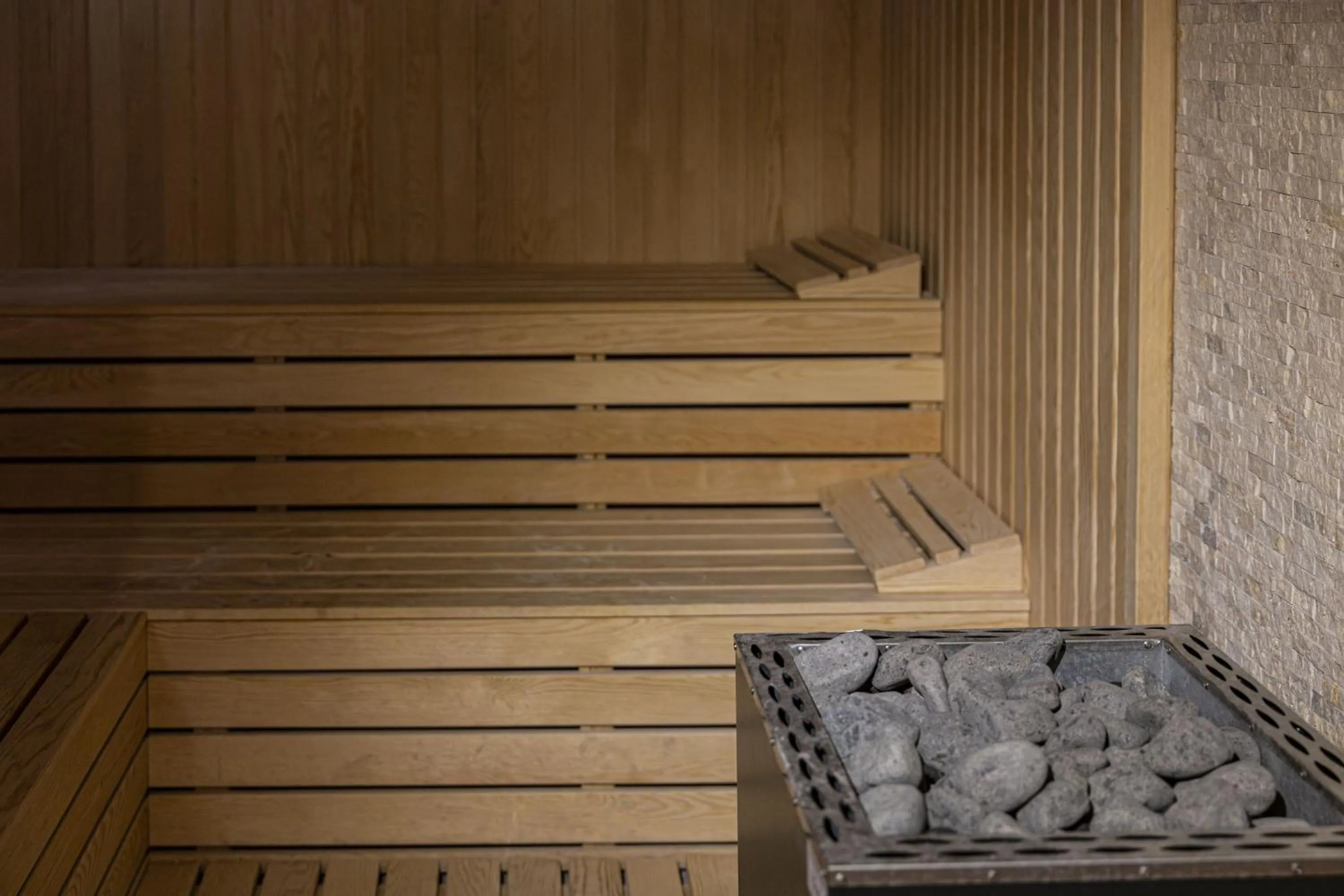 Sauna in Gold Majesty Hotel