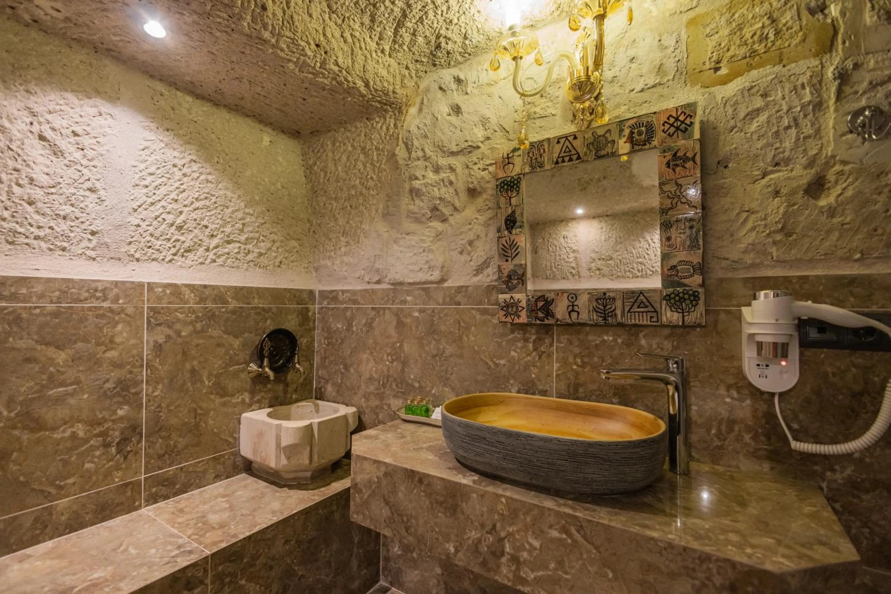 Bathroom in Göreme Cave Suites
