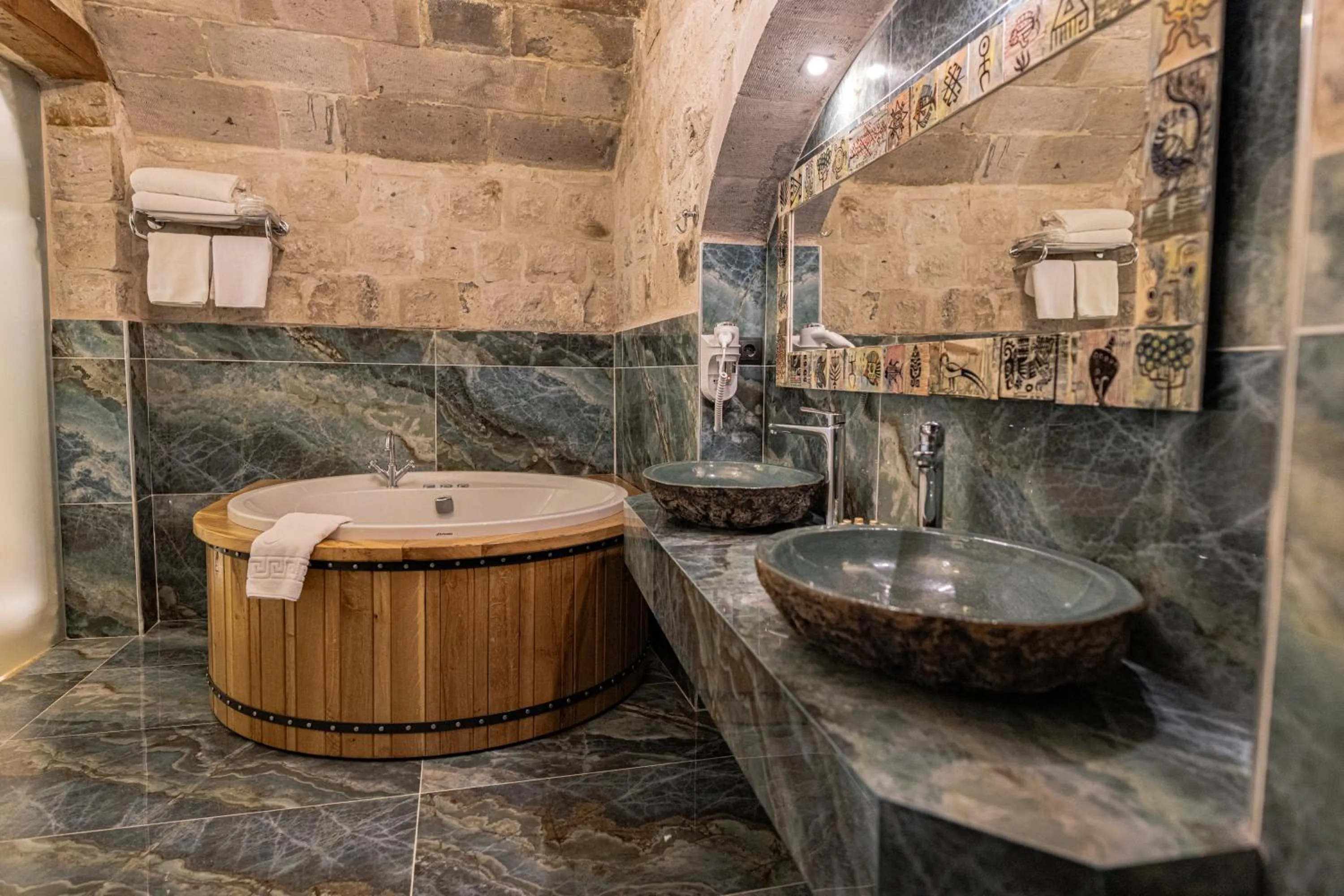 Bathroom in Göreme Cave Suites