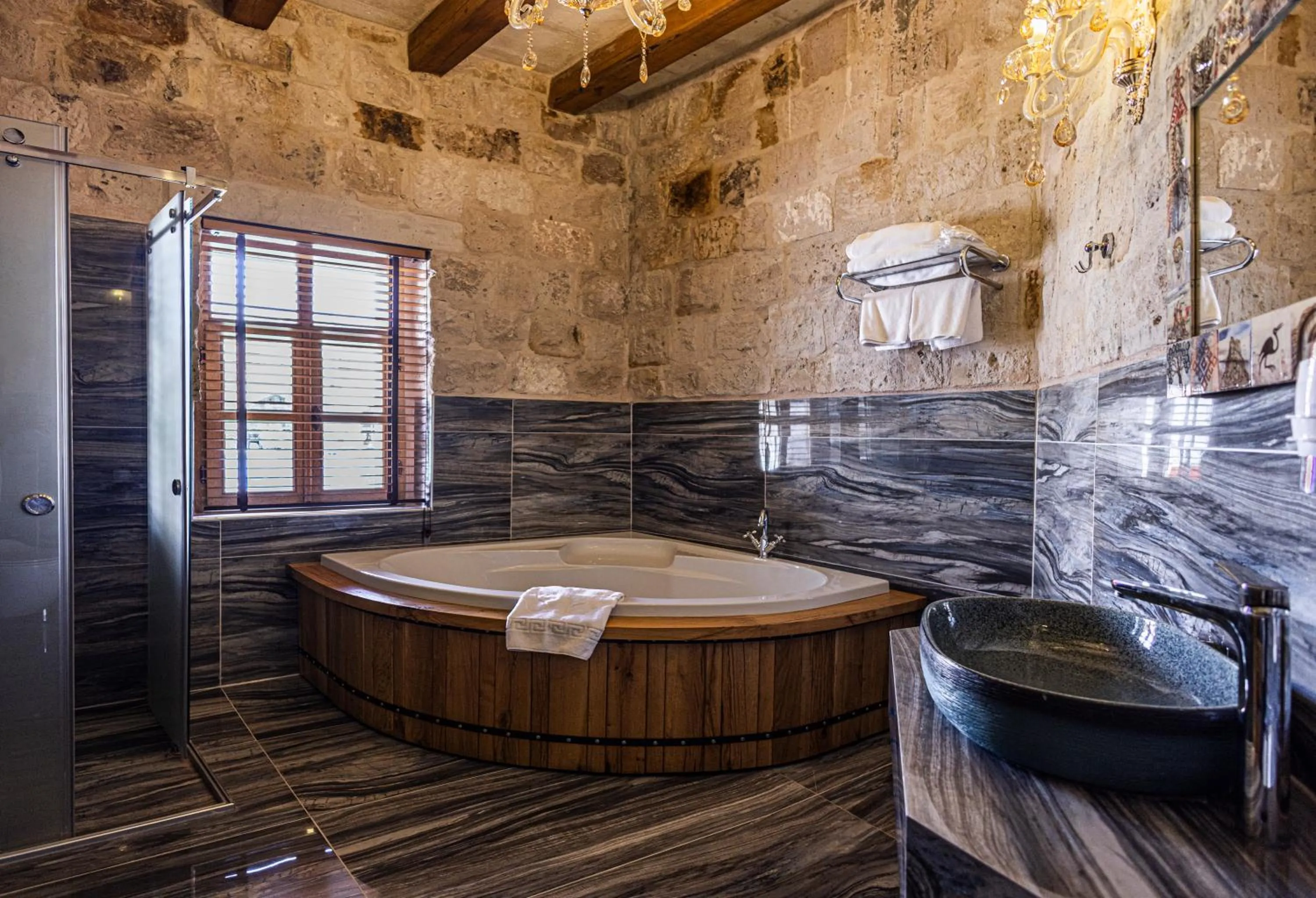 Bathroom in Göreme Cave Suites