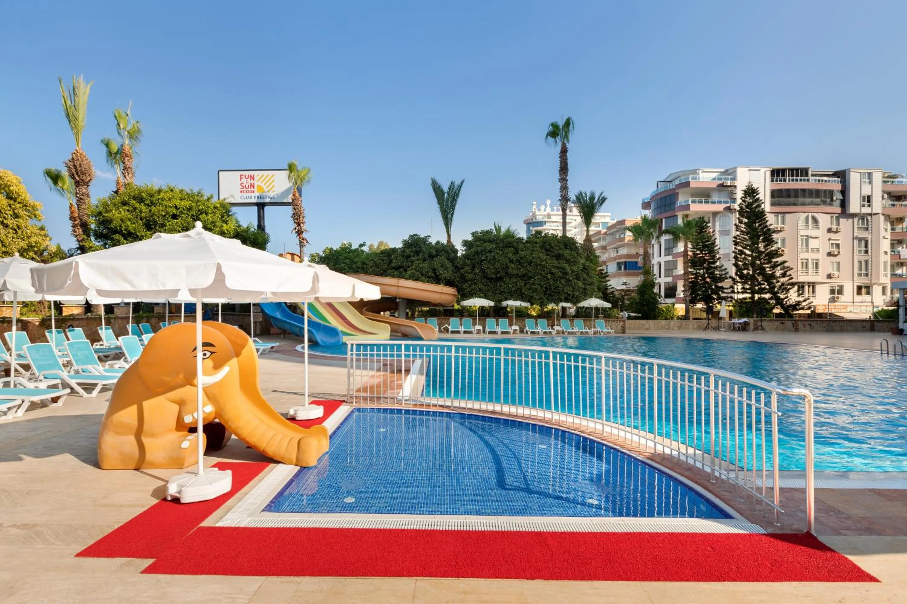Aqua park, Swimming Pool in Euphoria Comfort Beach Alanya